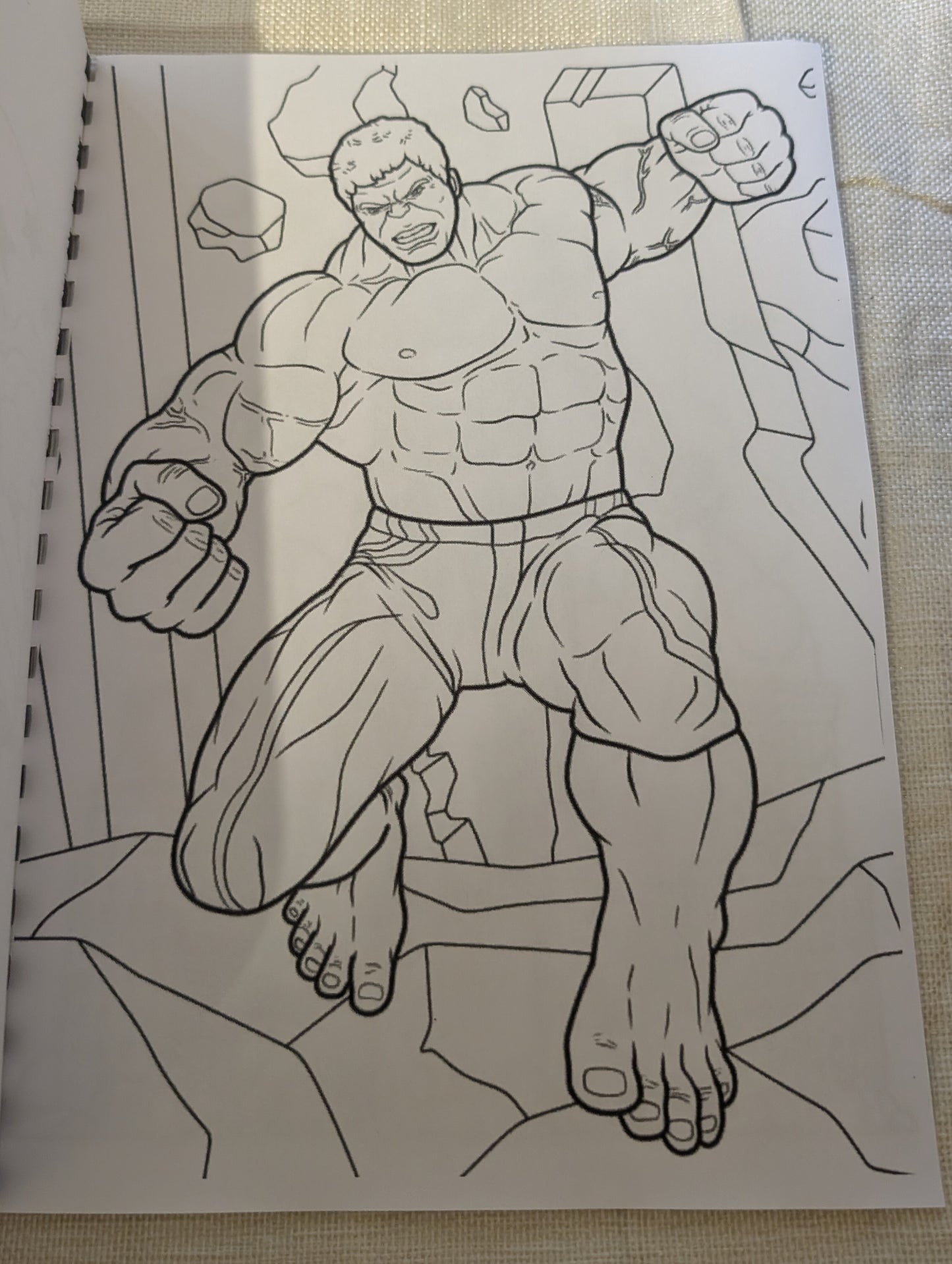 Avengers Superhero Adventure Colouring Book