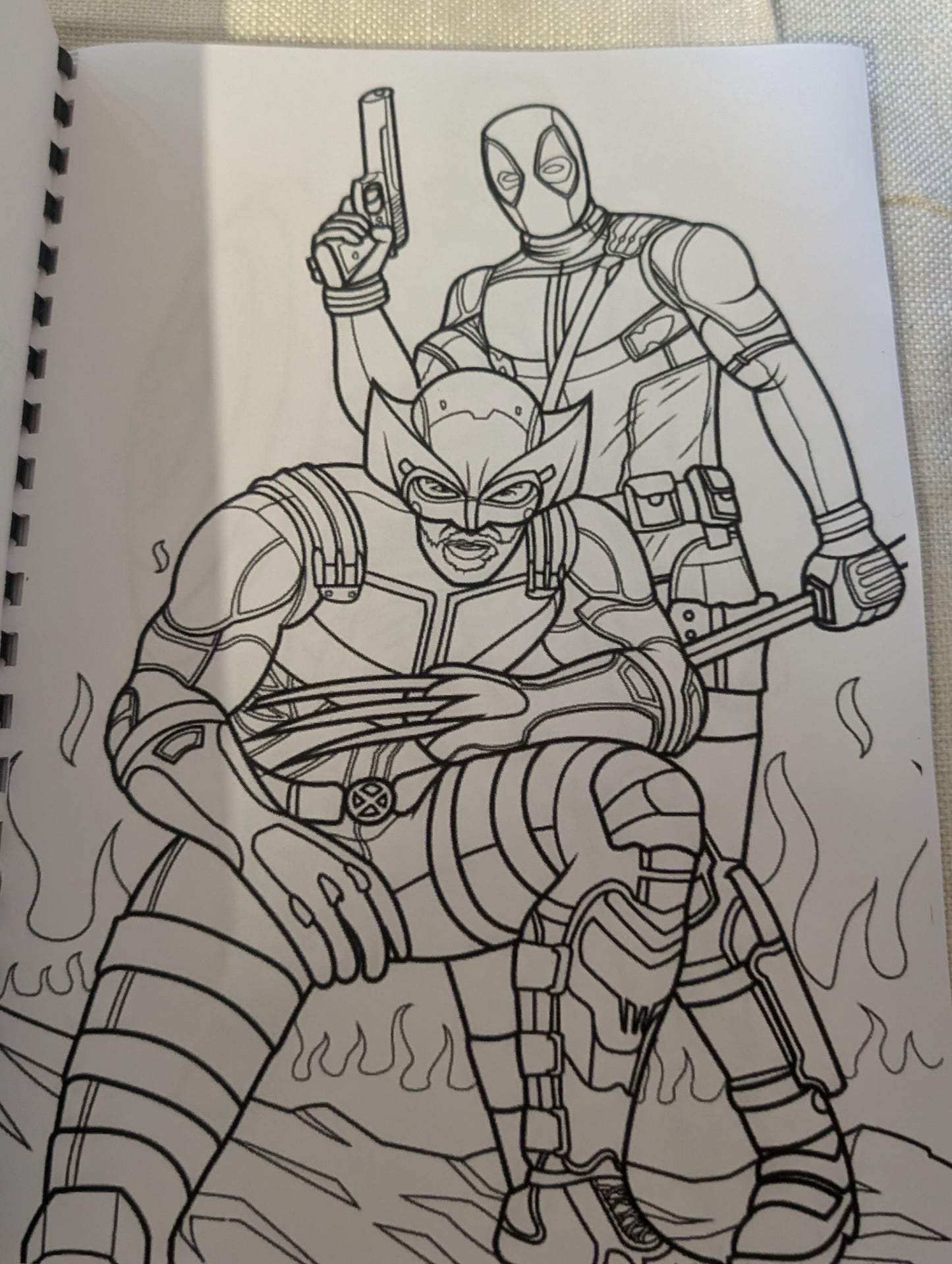 Avengers Superhero Adventure Colouring Book