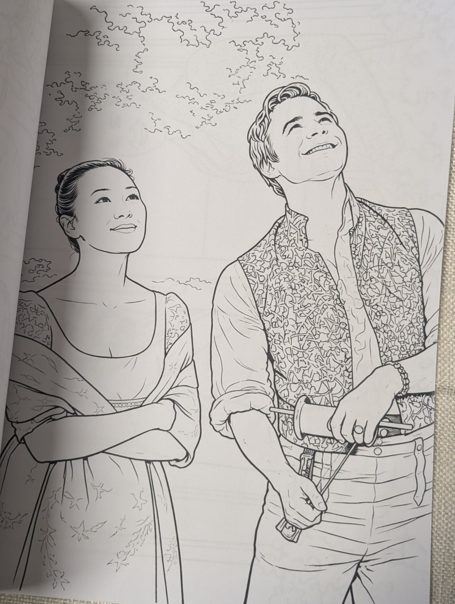 Bridgerton Colouring Book – Inspired TV Series Colouring Book | 20+ Elegant Regency Romance Colouring Pages