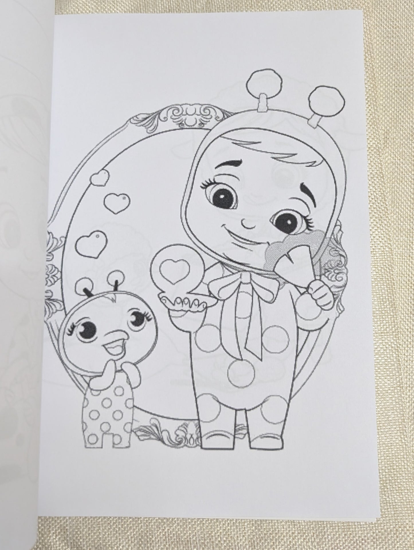 Cry Babies Colouring Book