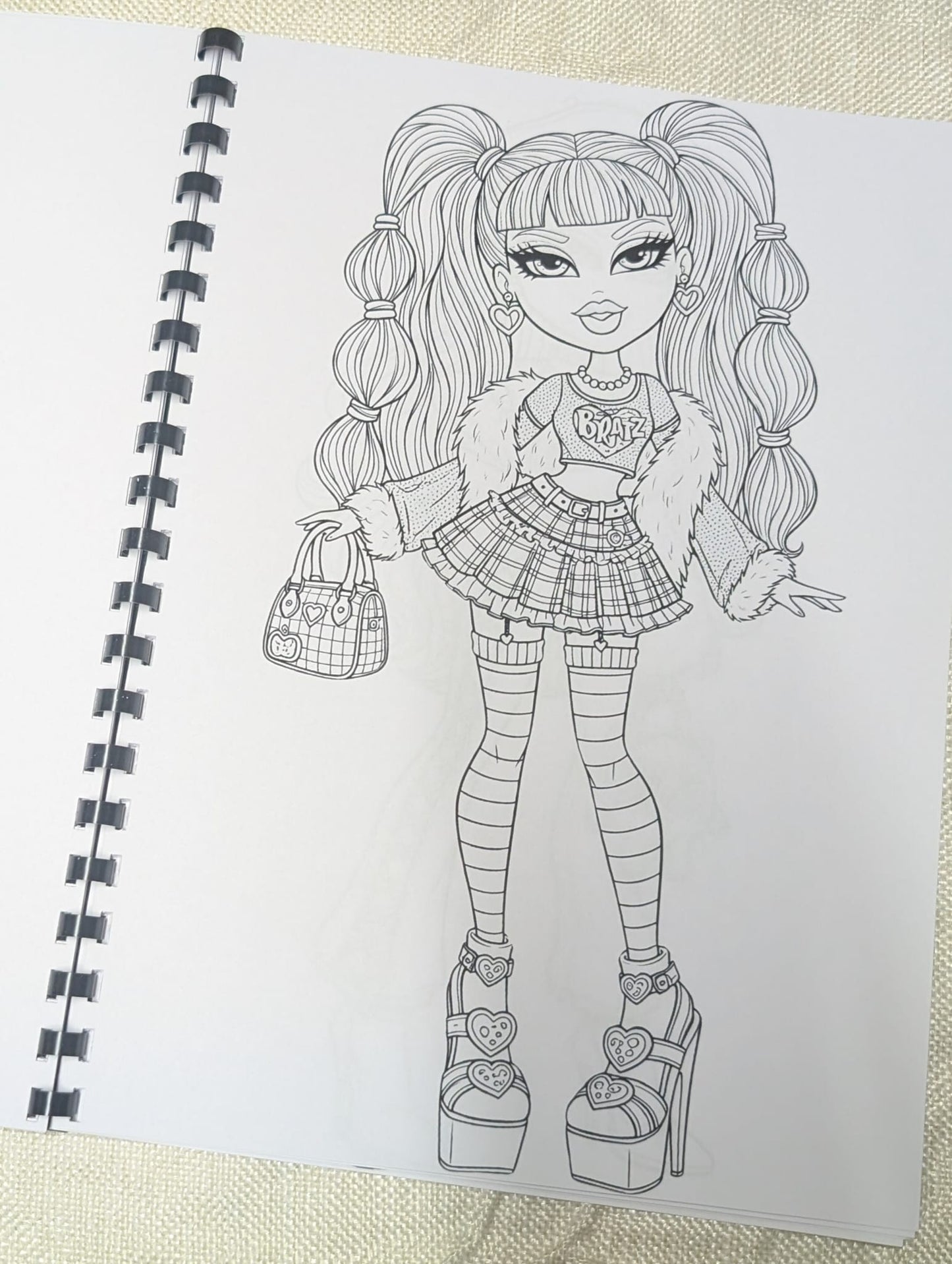 Bratz Dolls Inspired Colouring Book