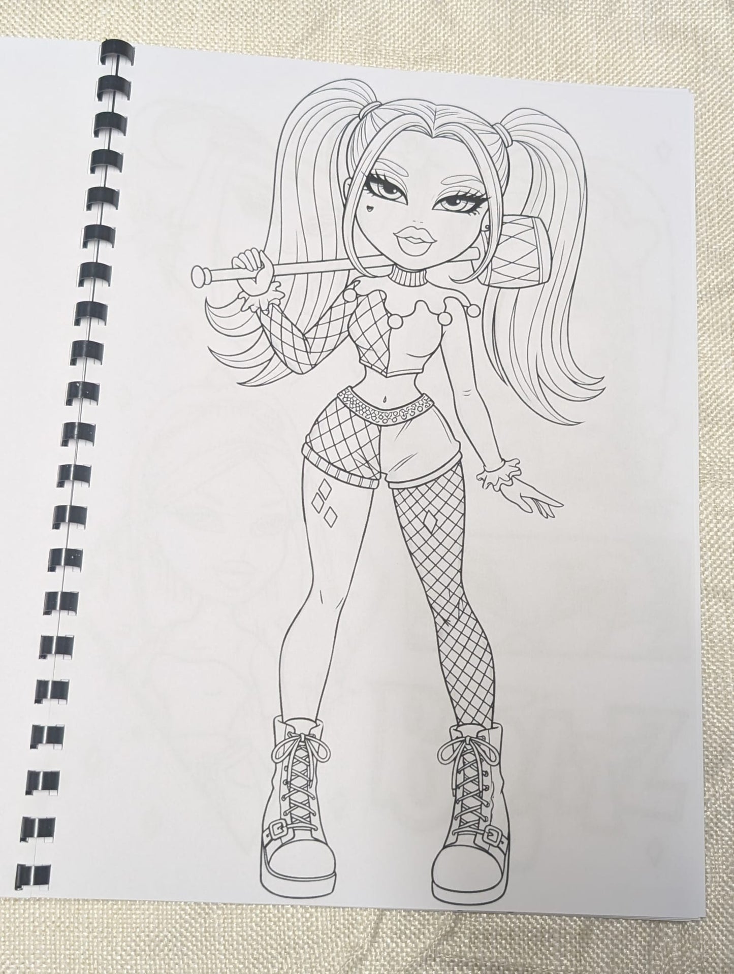 Bratz Dolls Inspired Colouring Book