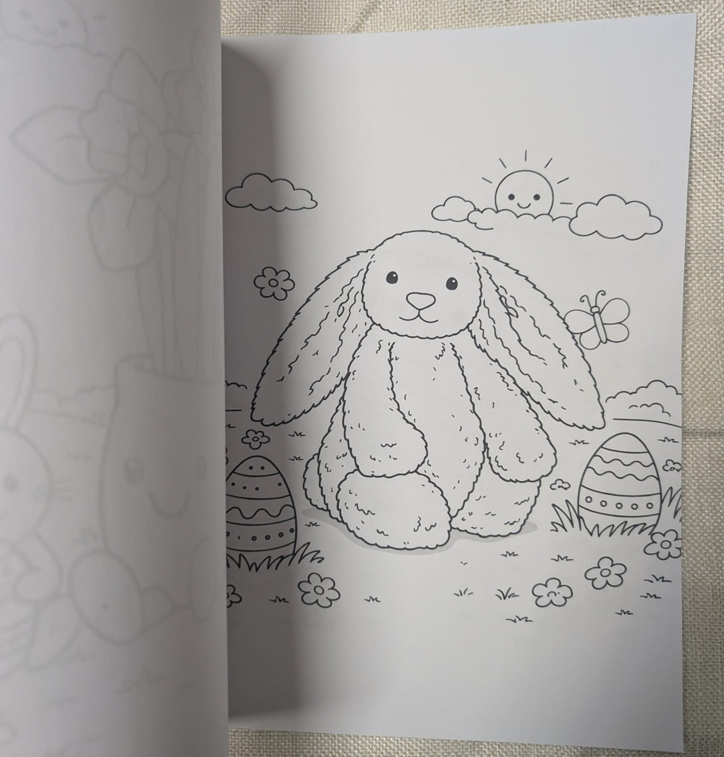 Easter Jellycats Colouring Book