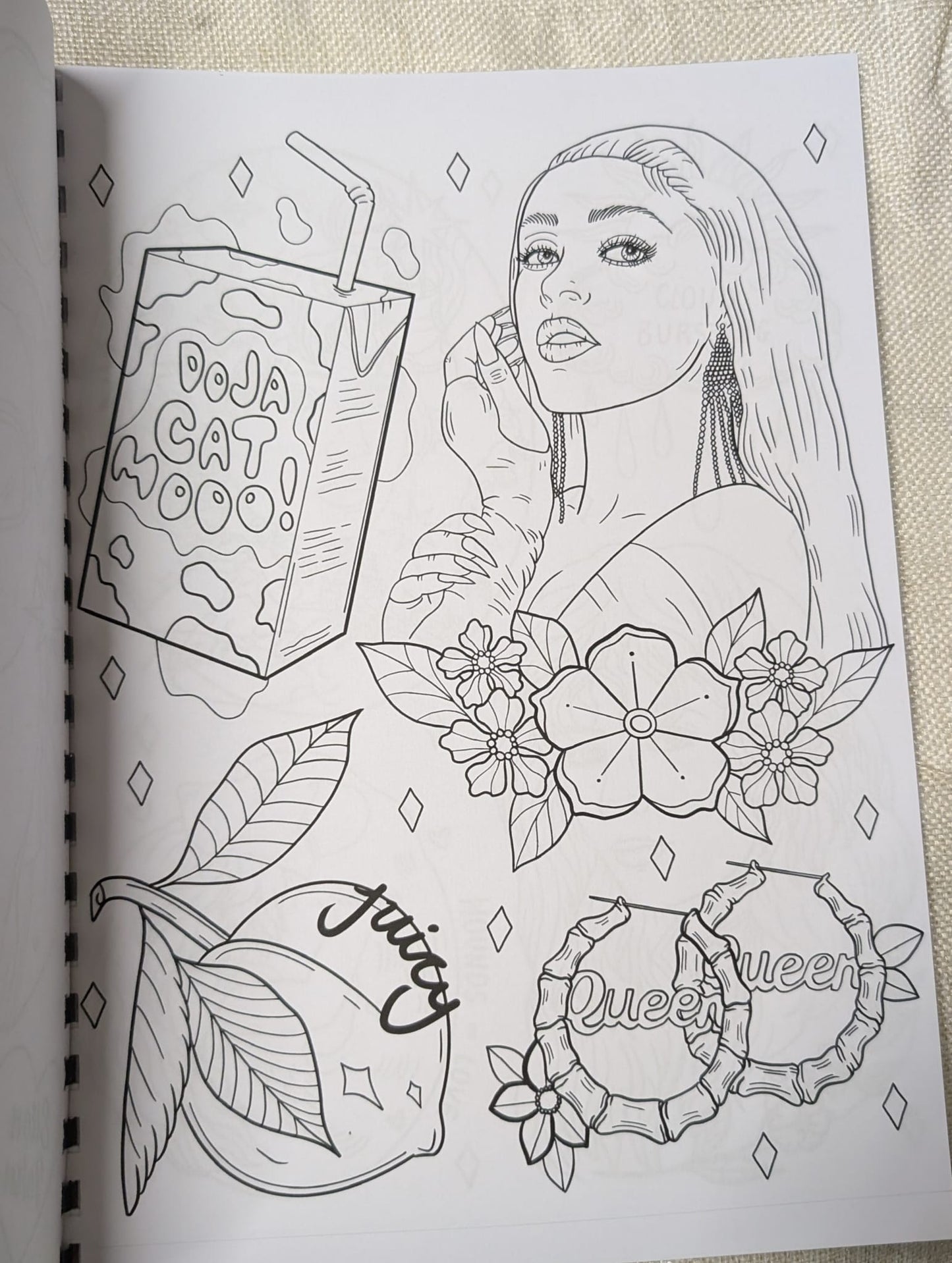 Music Mash Up Colouring Book