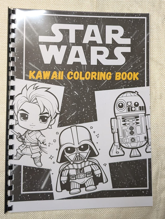 Star Wars Kawaii Colouring Book