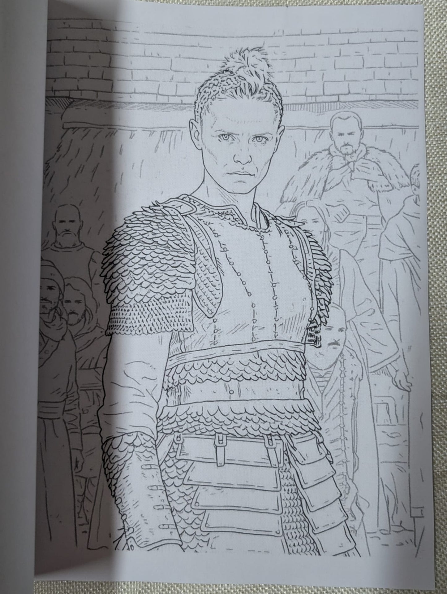 Vikings Inspired Colouring Book