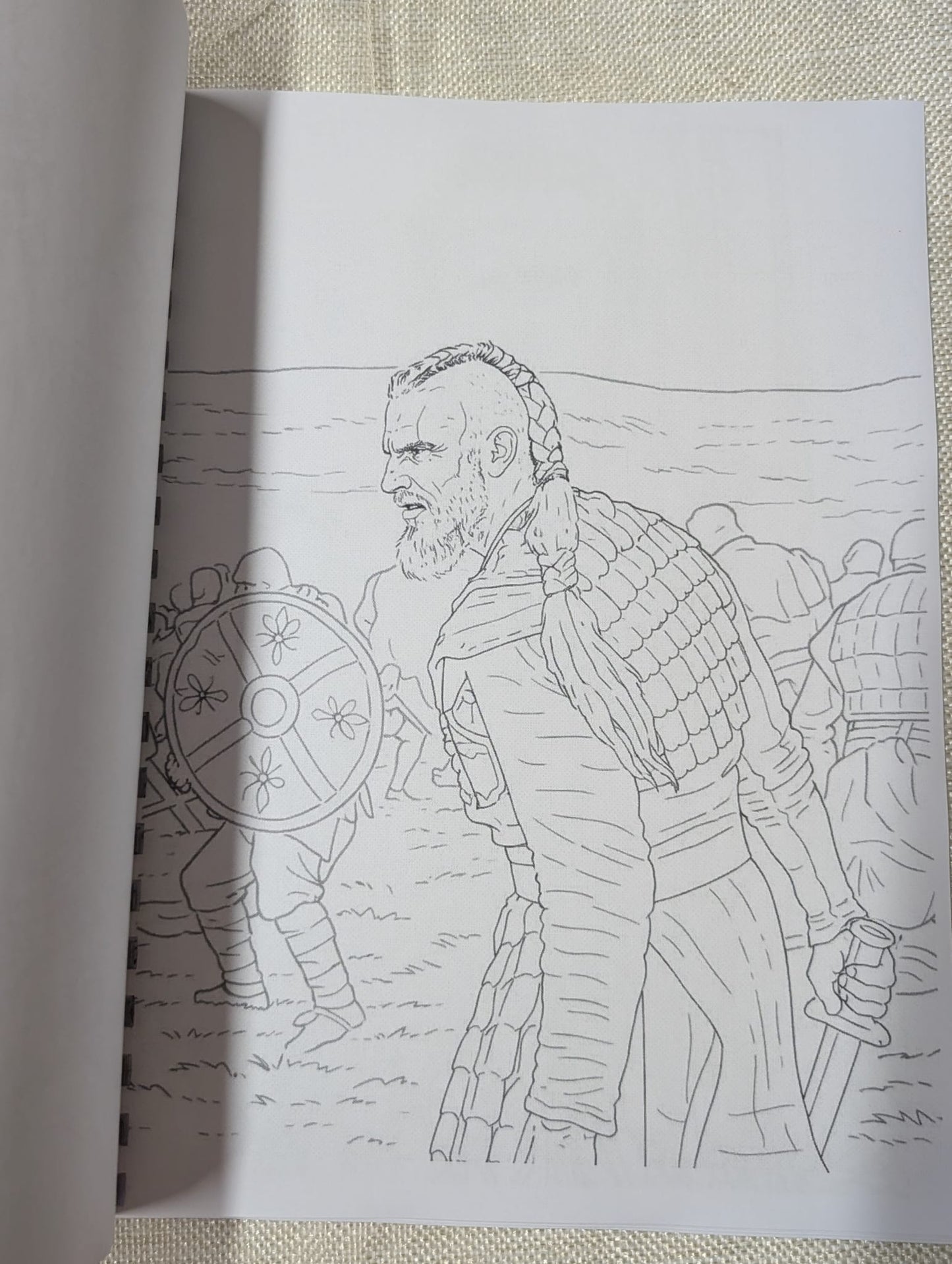 Vikings Inspired Colouring Book