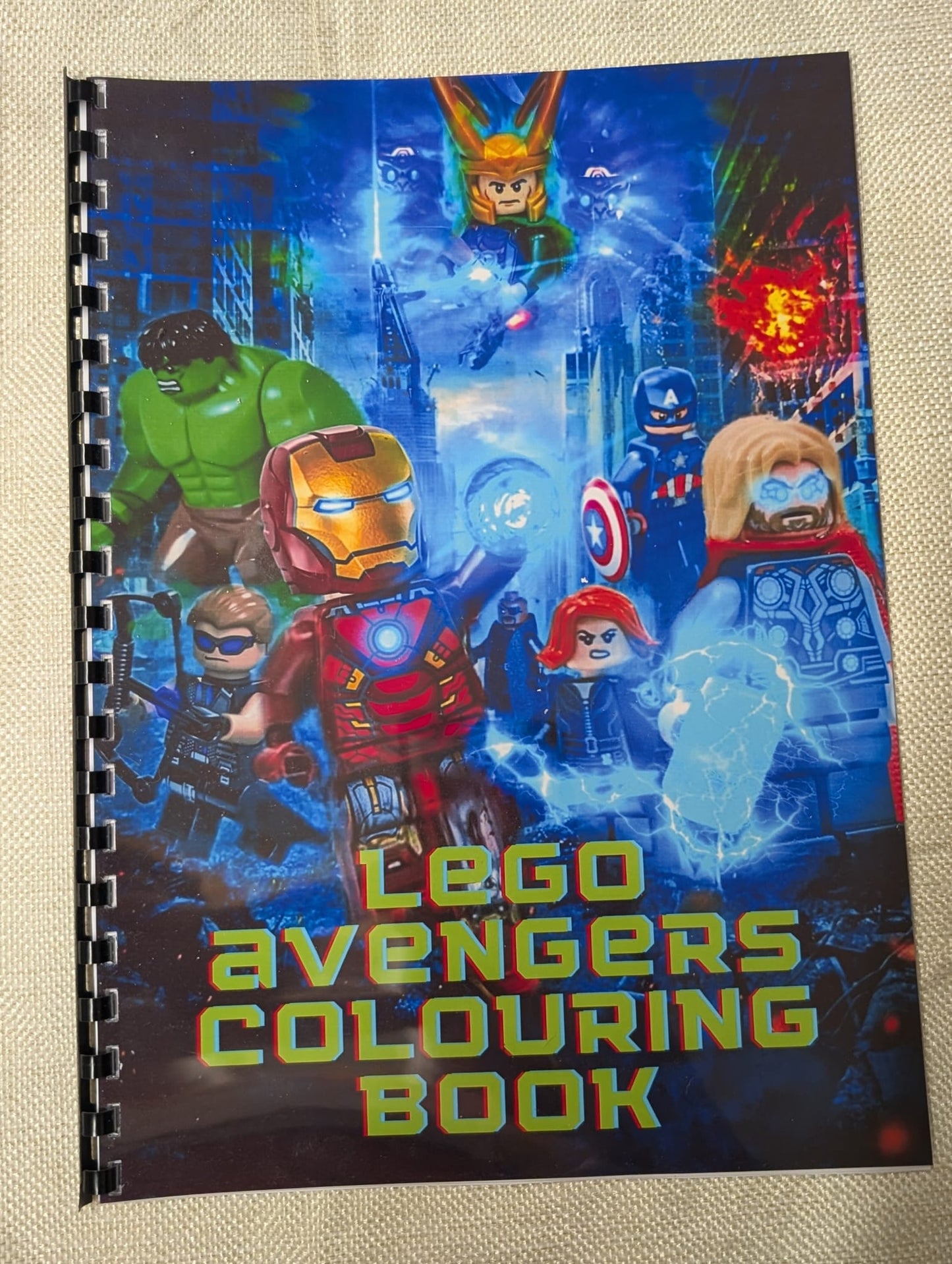 Lego Avengers Colouring Book