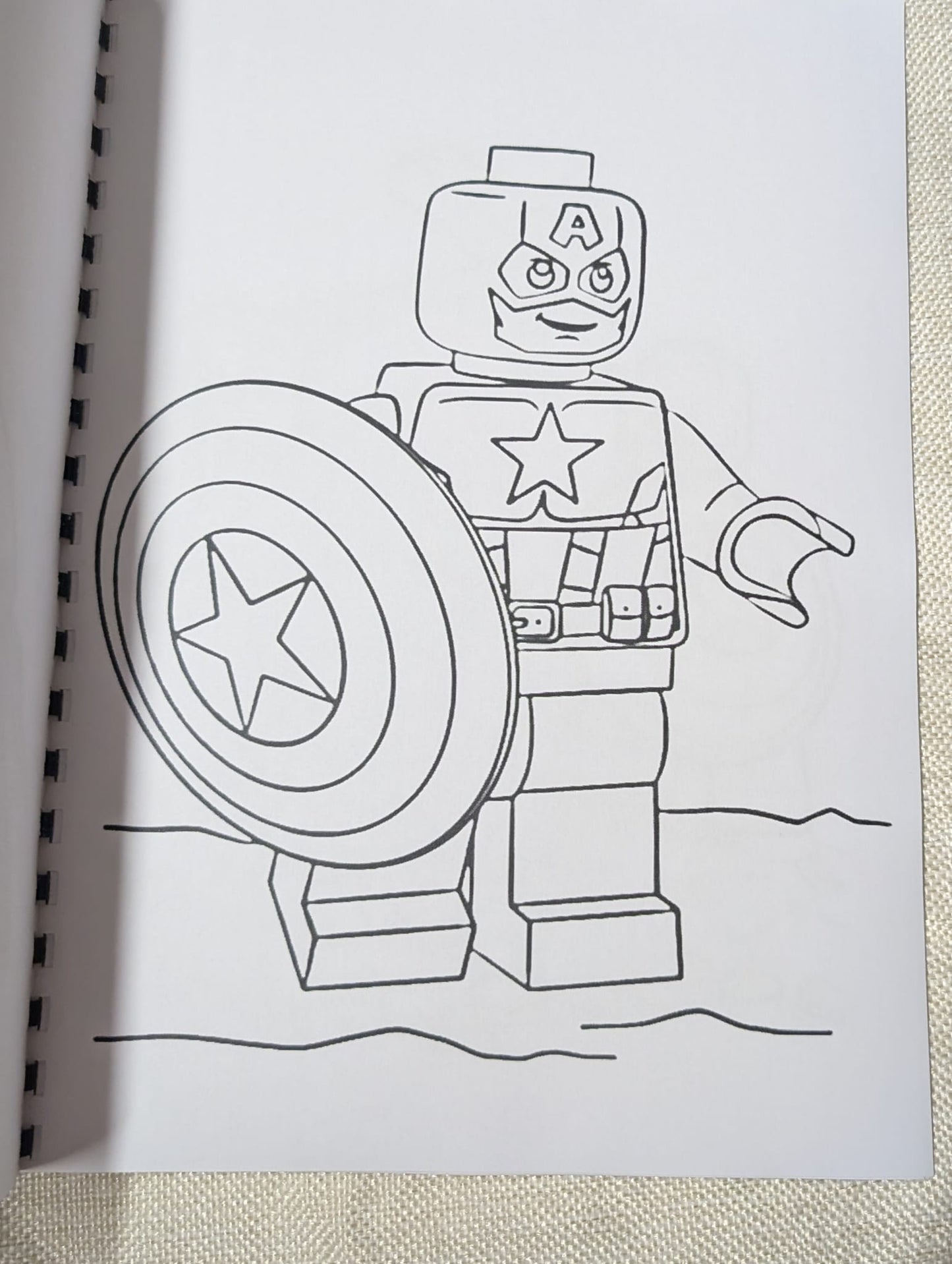 Lego Avengers Colouring Book