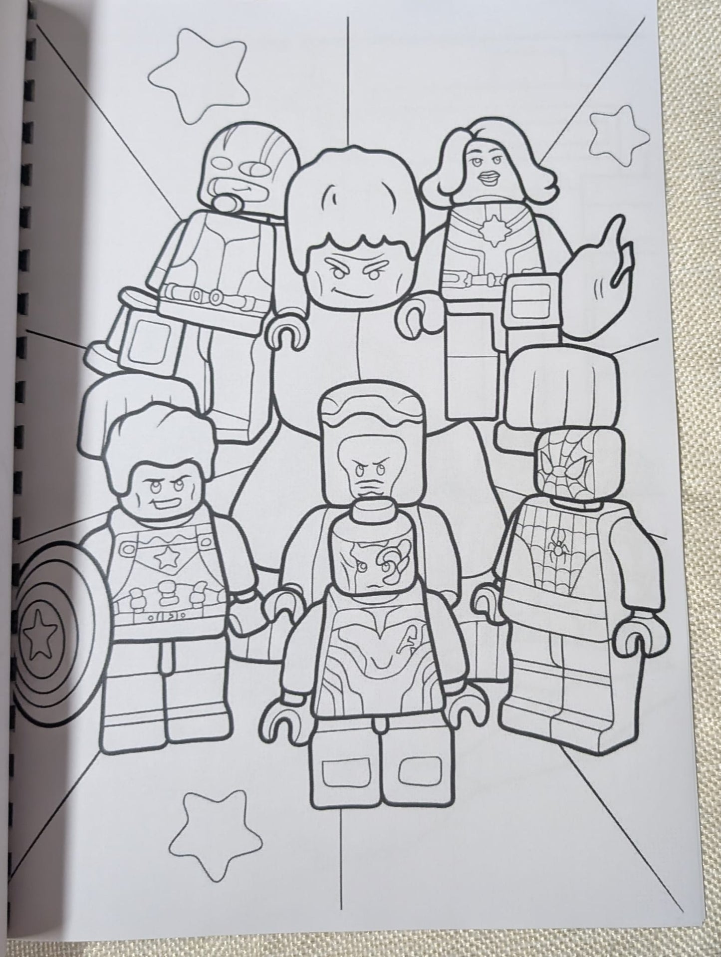 Lego Avengers Colouring Book