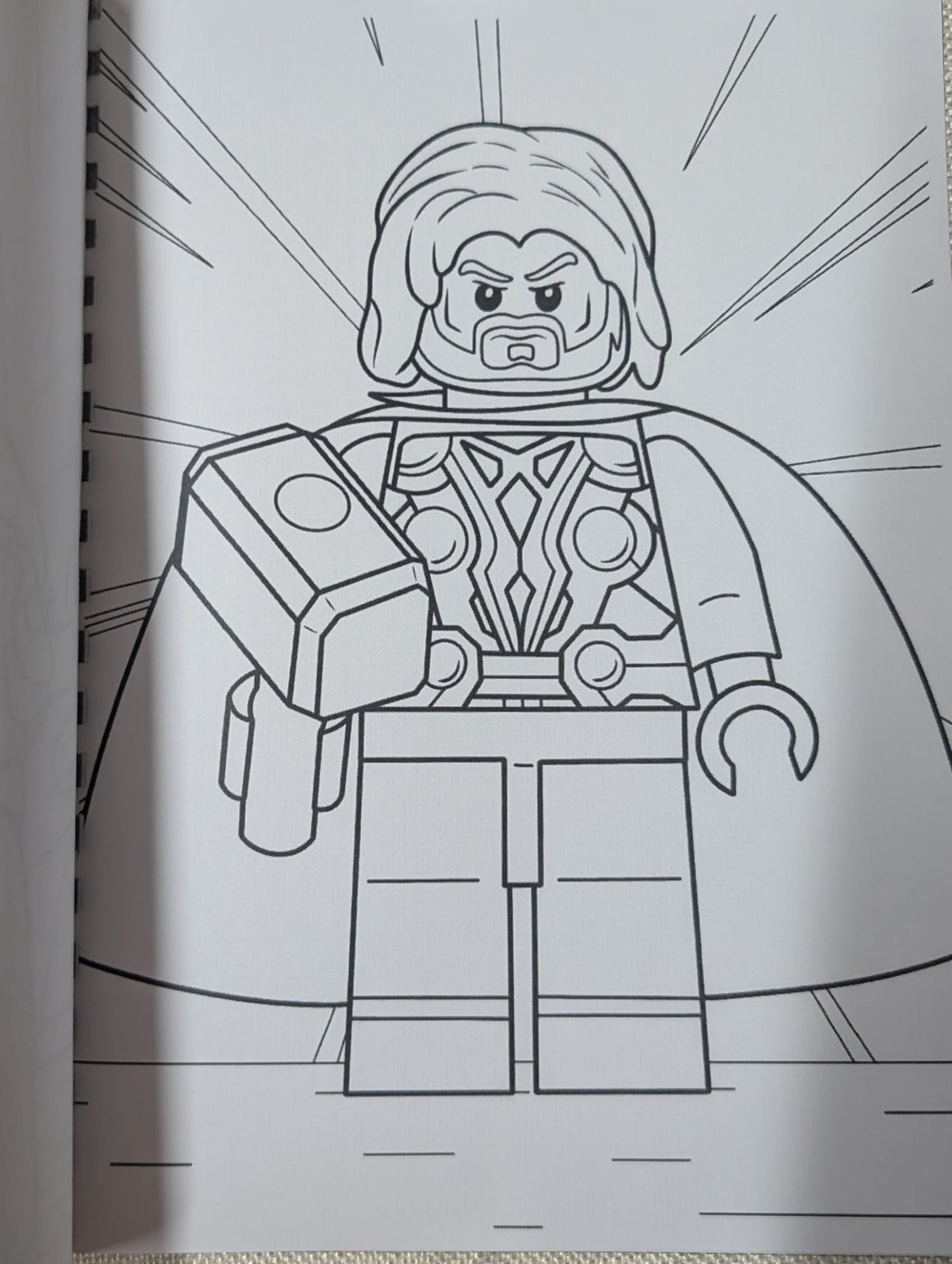 Lego Avengers Colouring Book