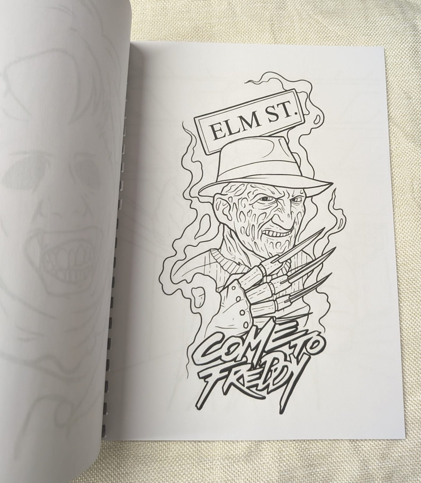 Horror Movies Colouring Book
