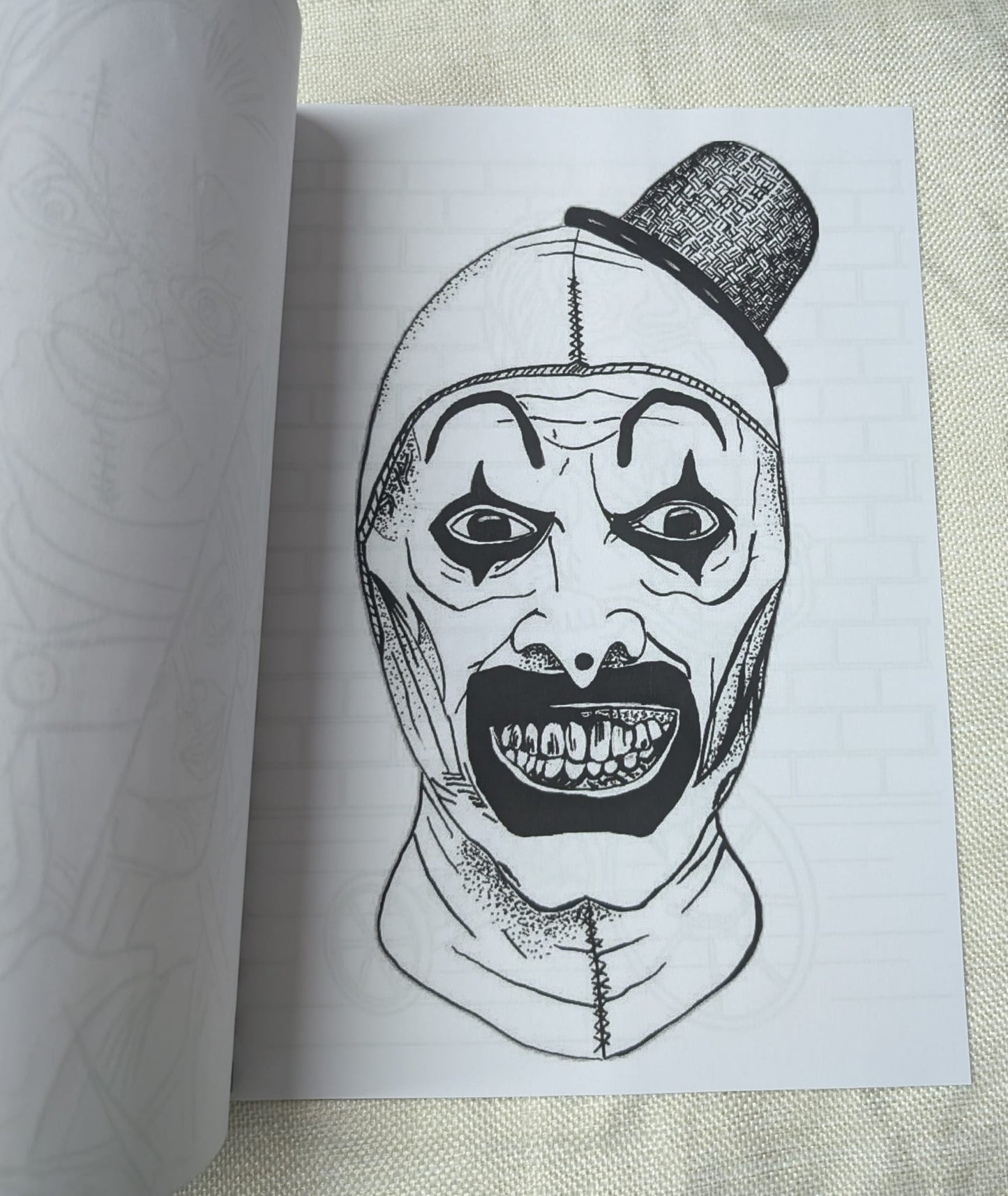 Horror Movies Colouring Book