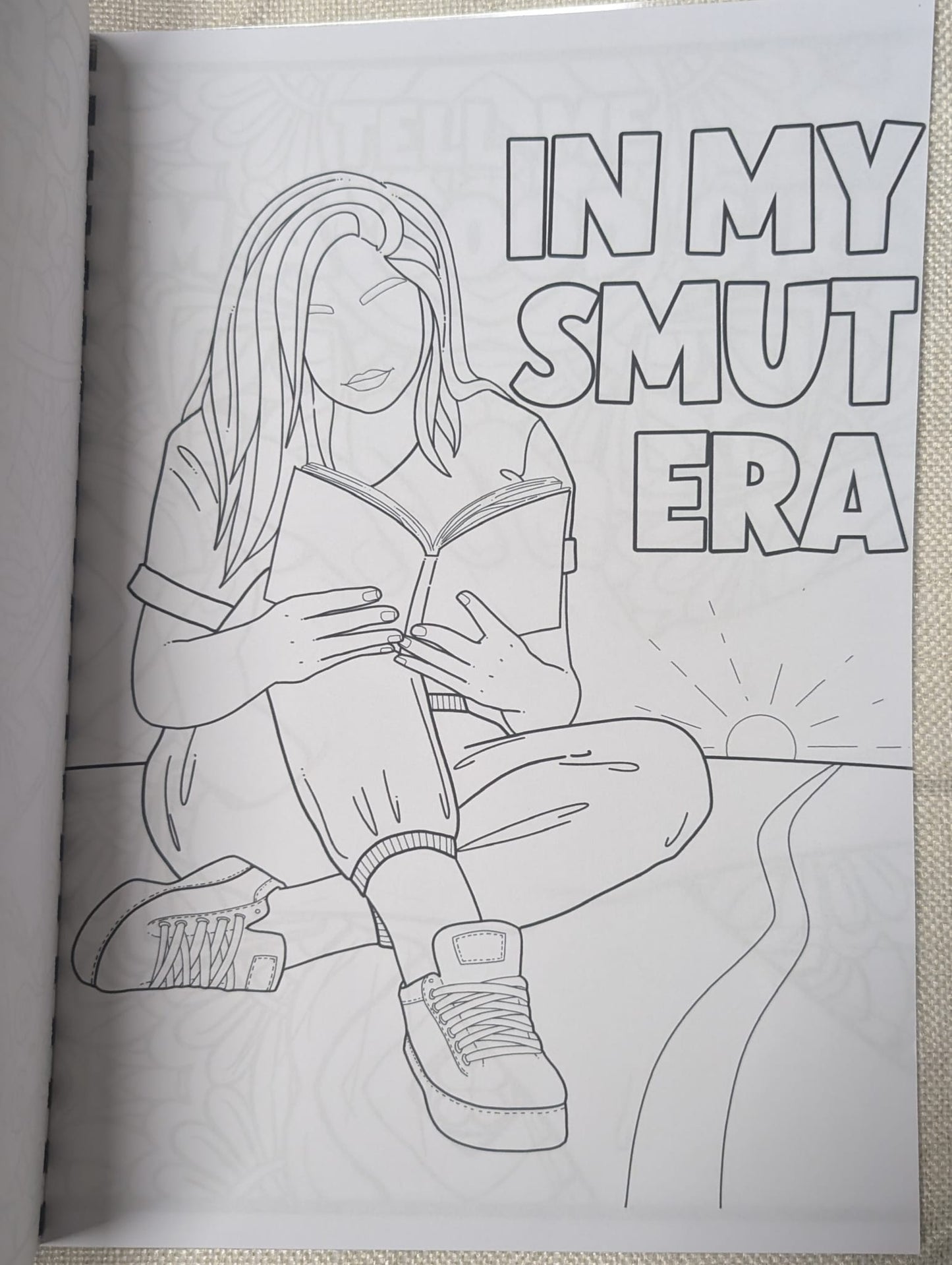 Smutty Book Lovers Colouring Book