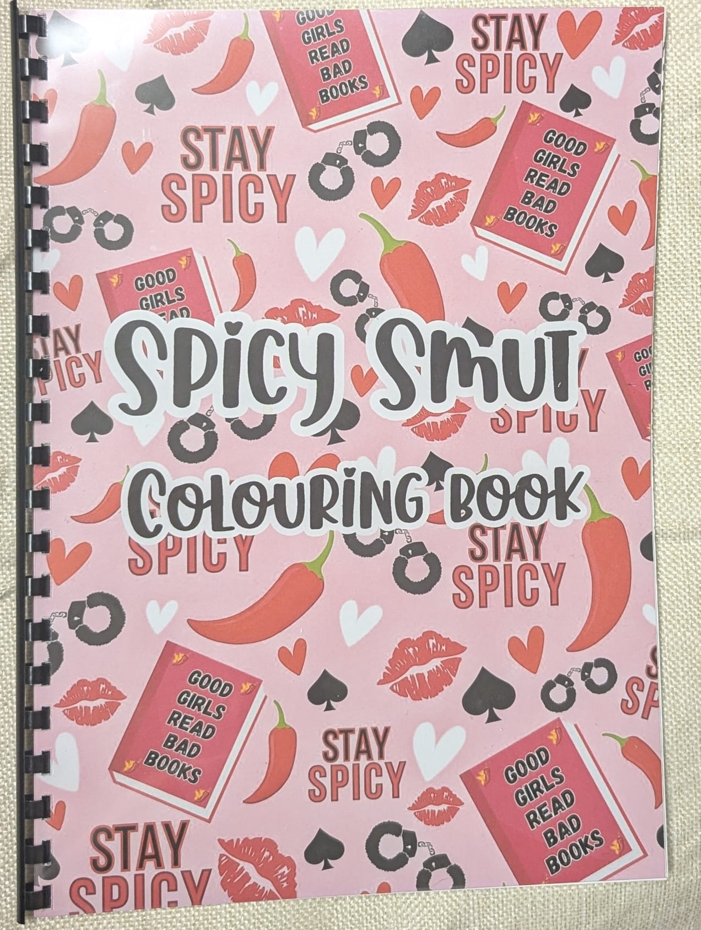 Smutty Book Lovers Colouring Book