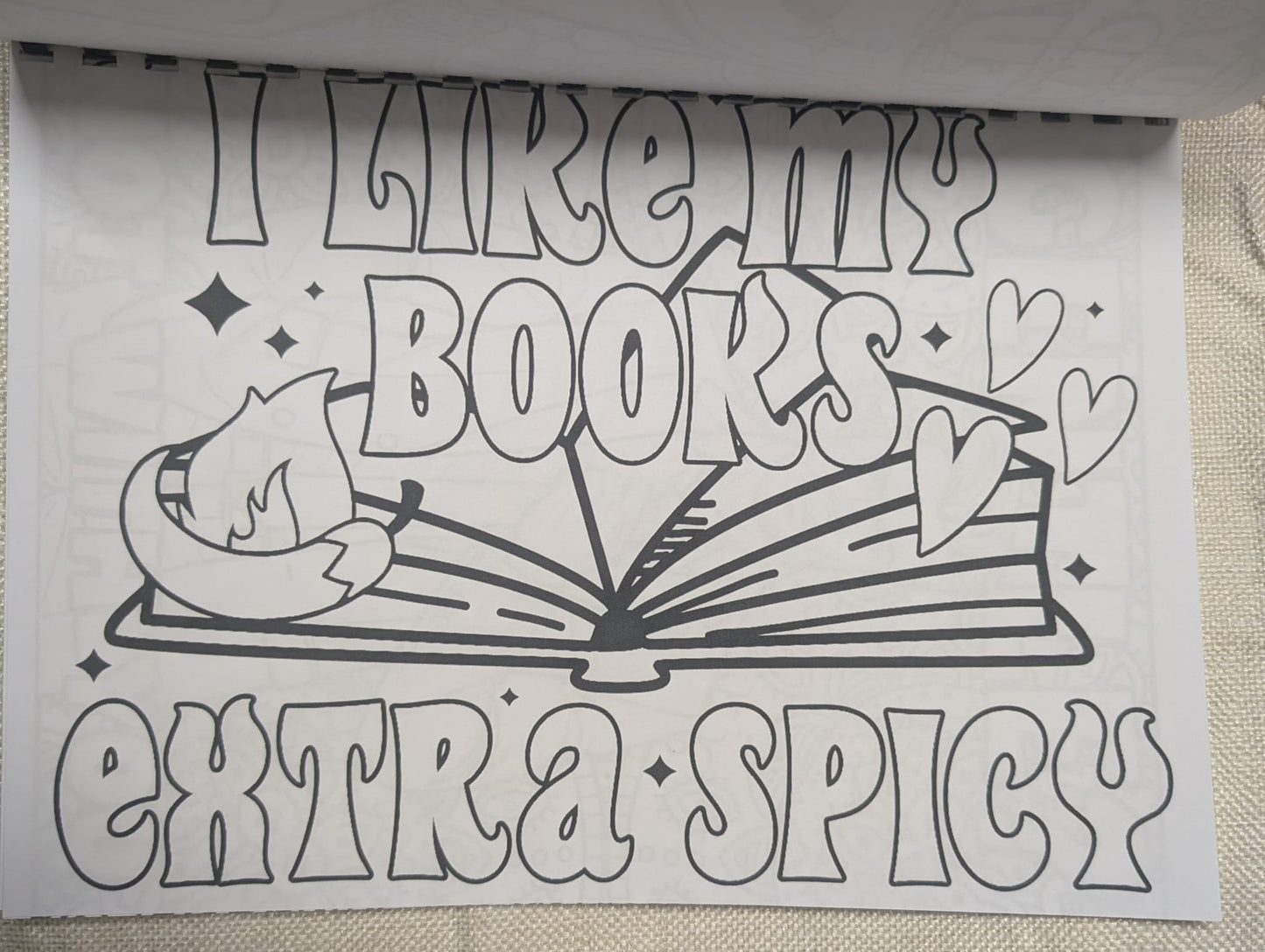Smutty Book Lovers Colouring Book