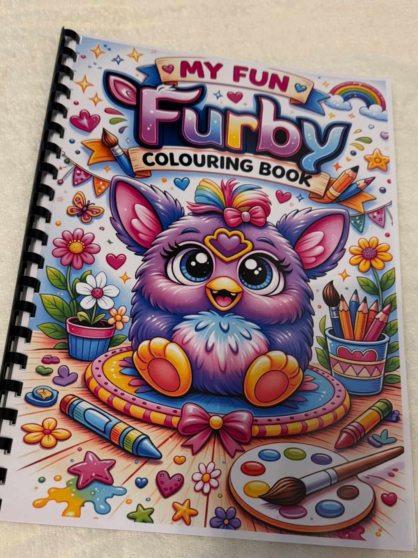 Furby Inspired Colouring Book
