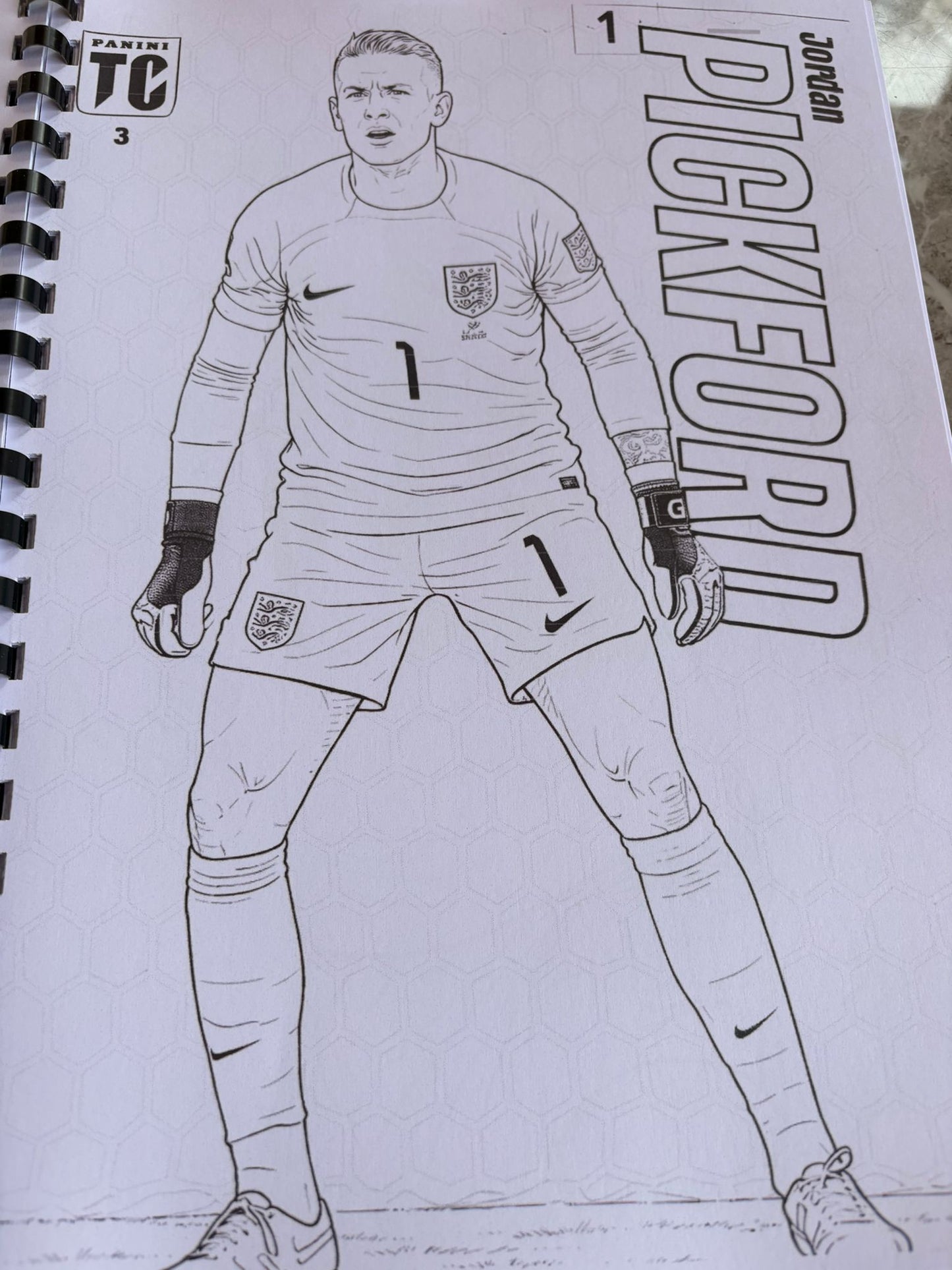 England World Cup 2026 Colouring Book