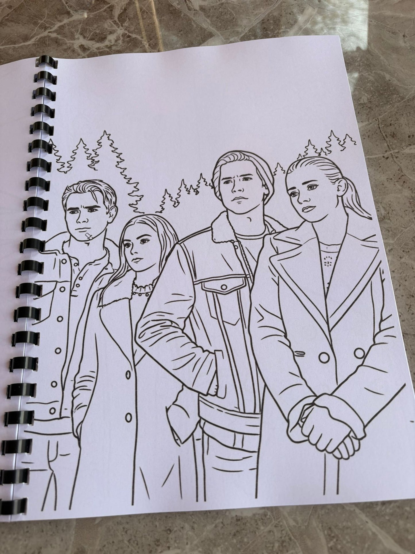 Riverdale Inspired Colouring Book