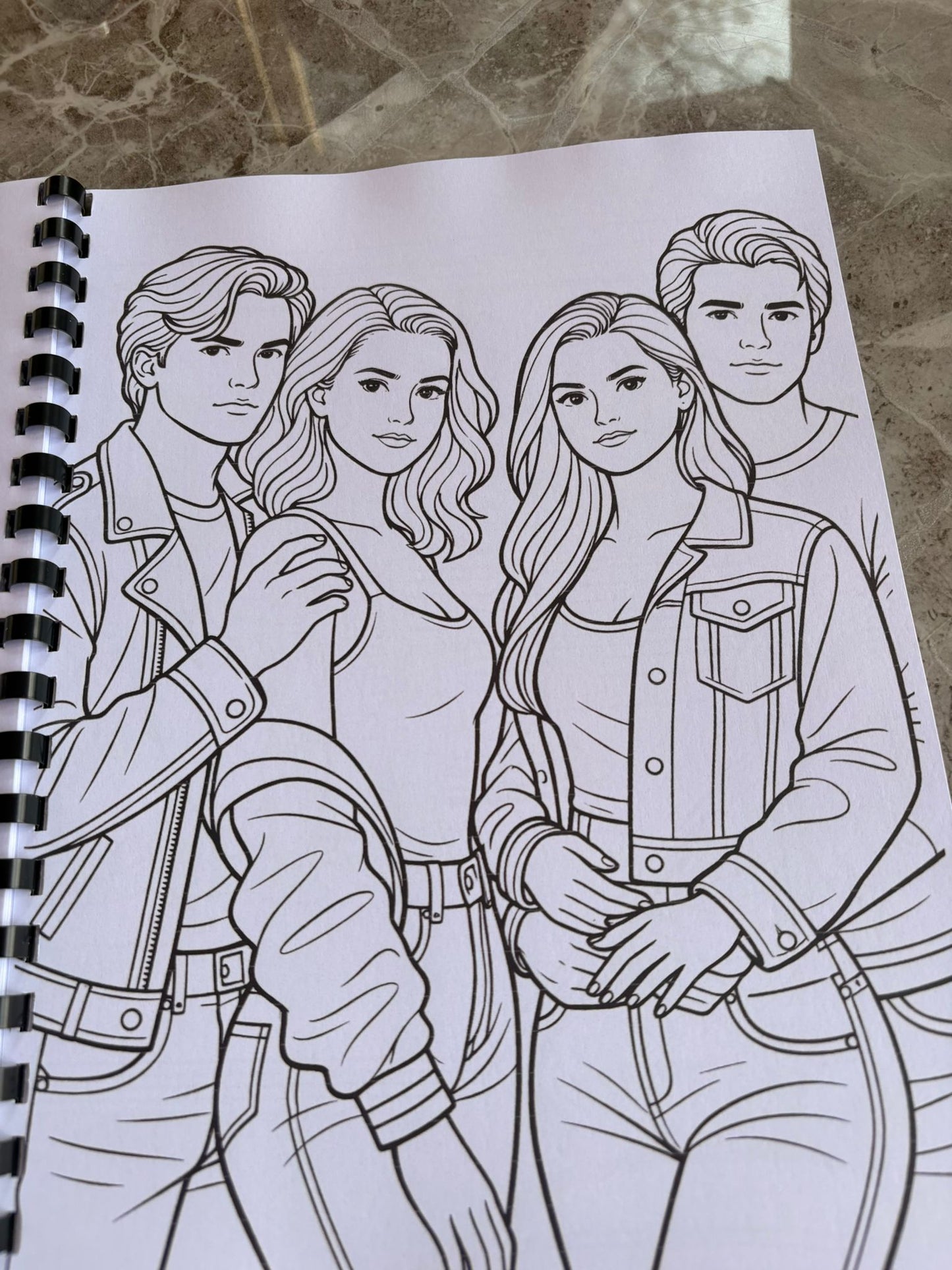Riverdale Inspired Colouring Book