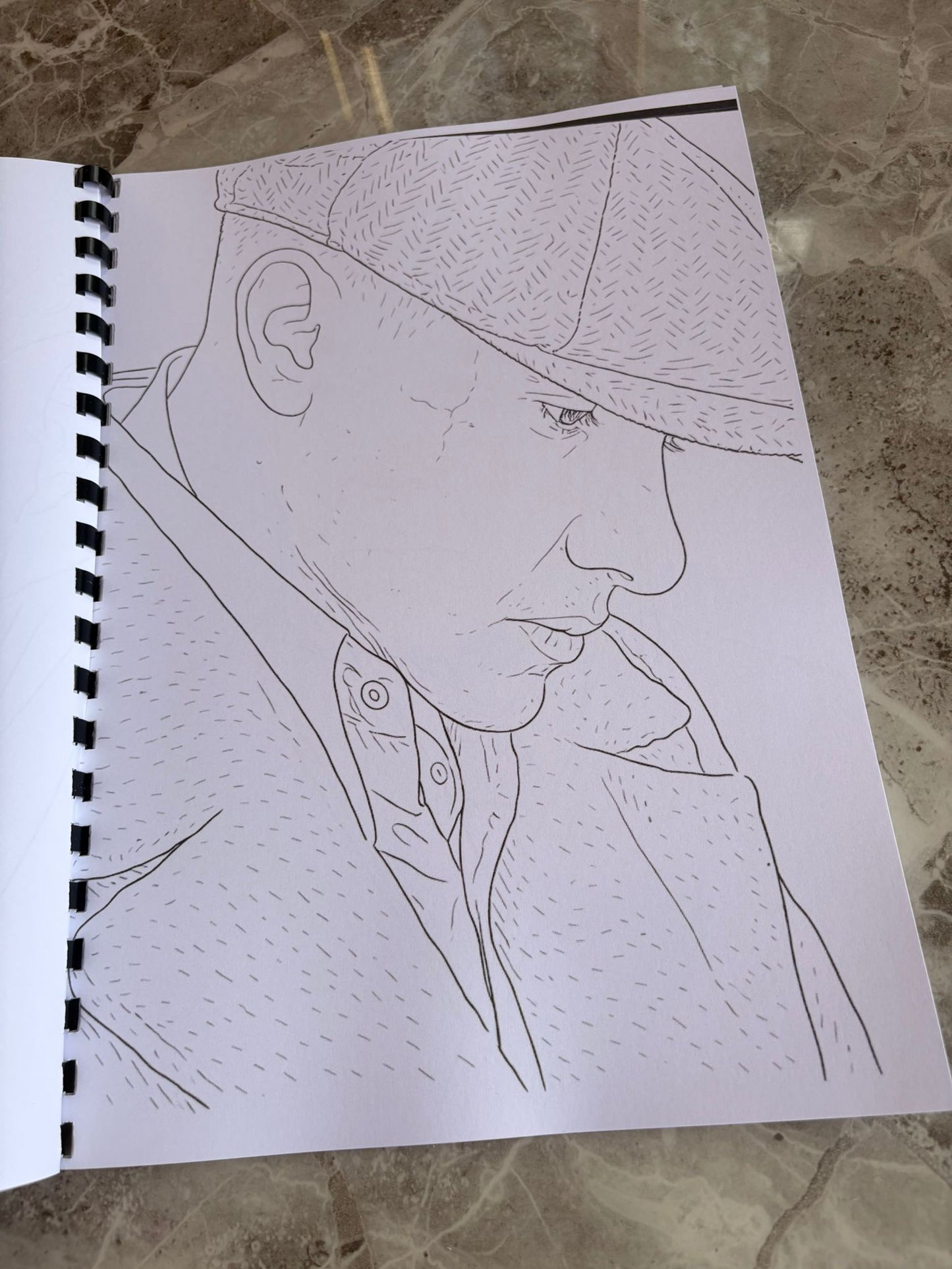Peaky Blinders Inspired Colouring Book