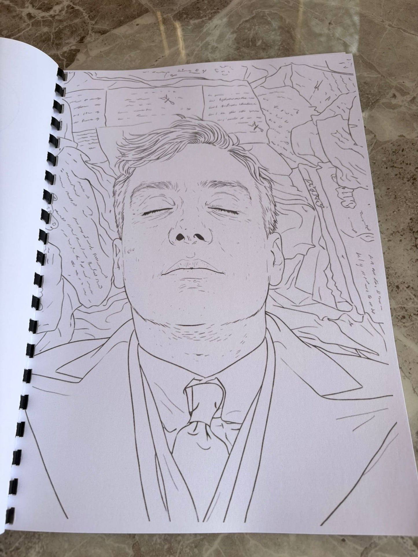 Peaky Blinders Inspired Colouring Book