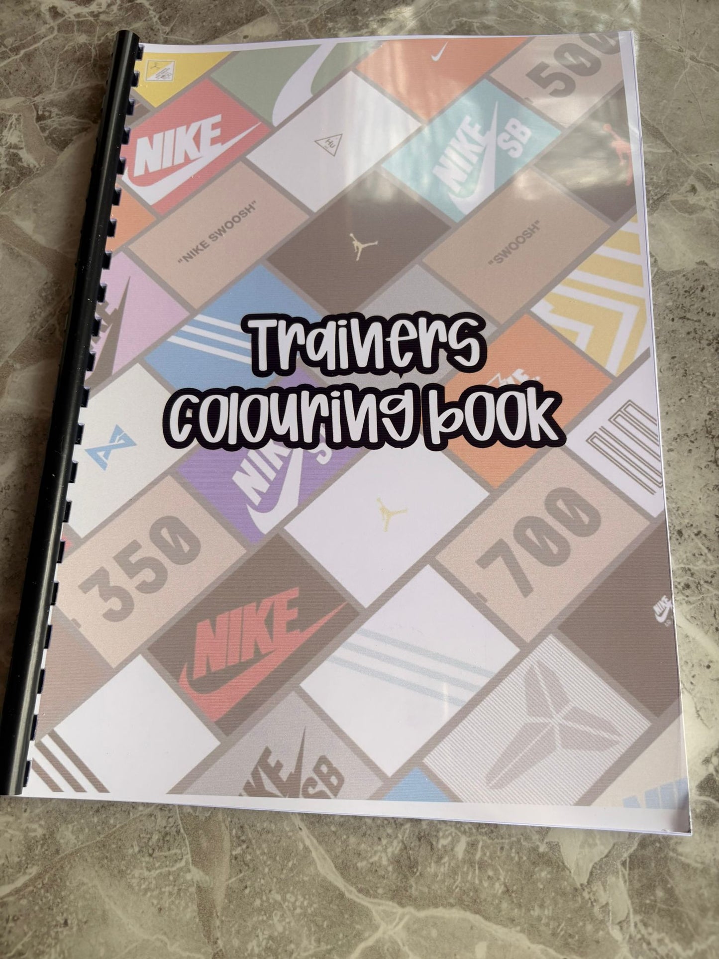 Trainers Colouring Book