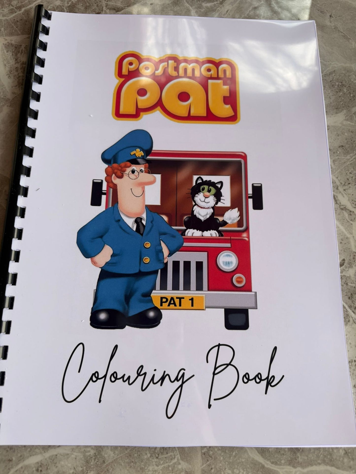 Postman Pat Inspired Colouring Book