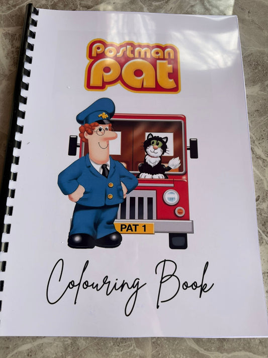 Postman Pat Inspired Colouring Book