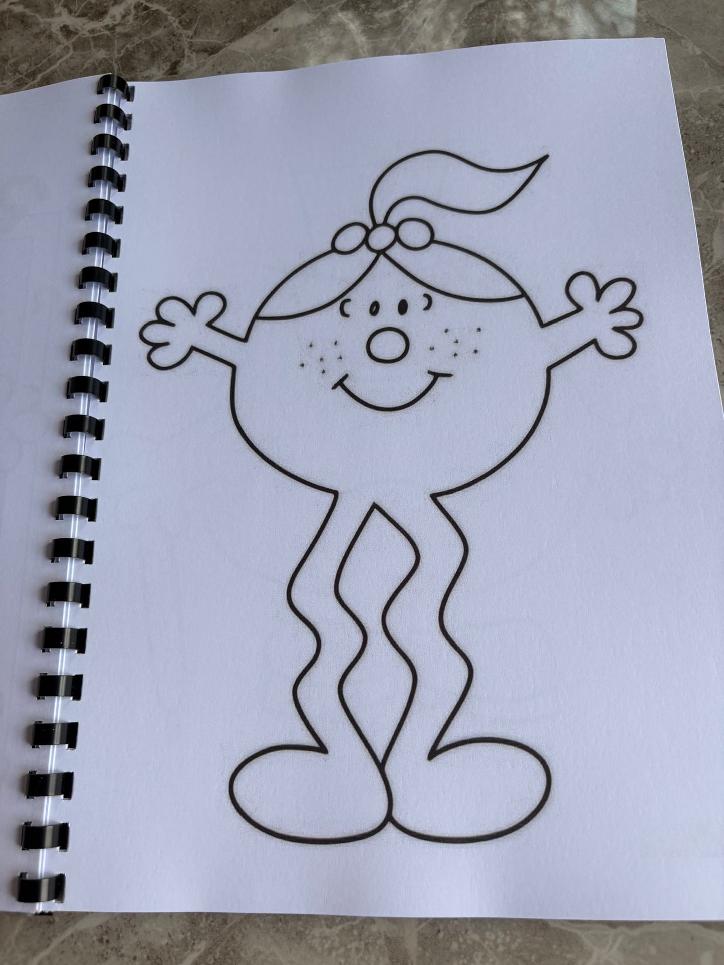 Mr Men & Little Miss Inspired Colouring Book