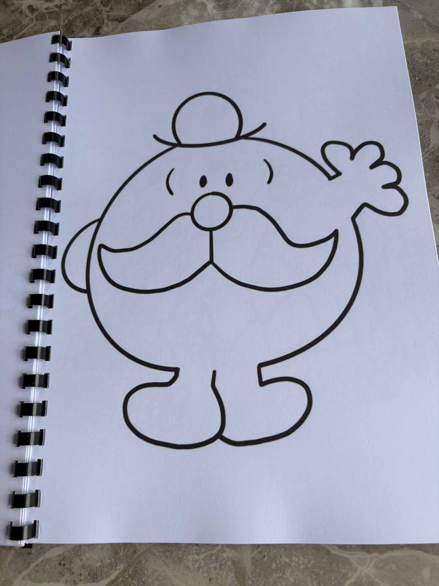 Mr Men & Little Miss Inspired Colouring Book