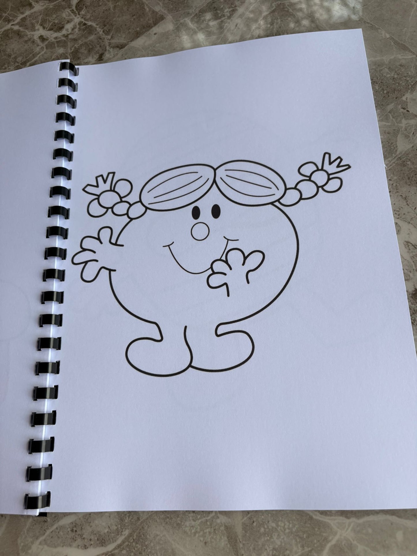 Mr Men & Little Miss Inspired Colouring Book