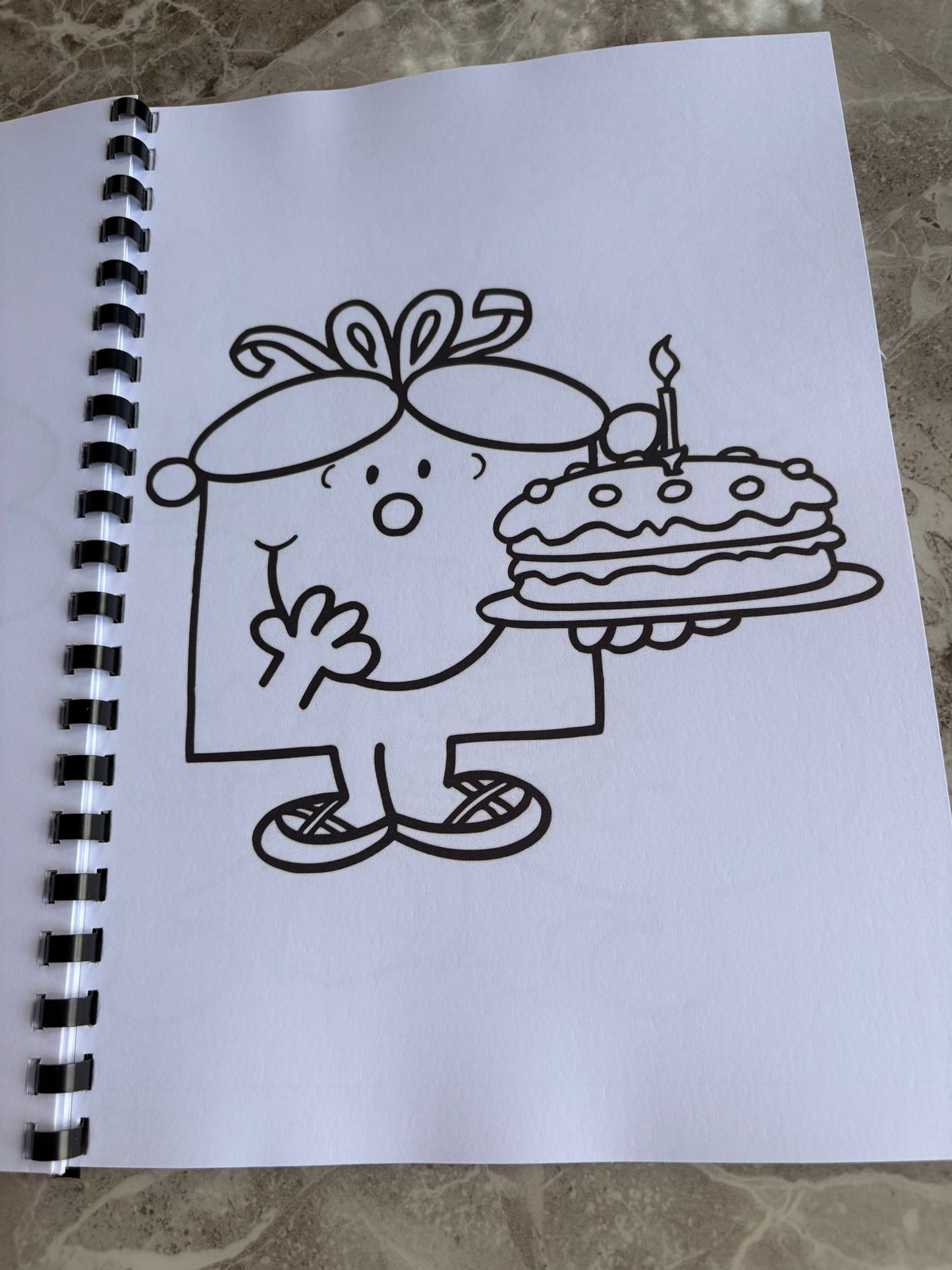 Mr Men & Little Miss Inspired Colouring Book