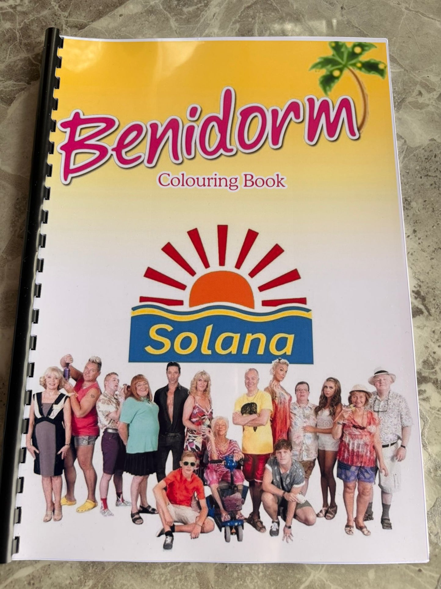 Benidorm Inspired Colouring Book