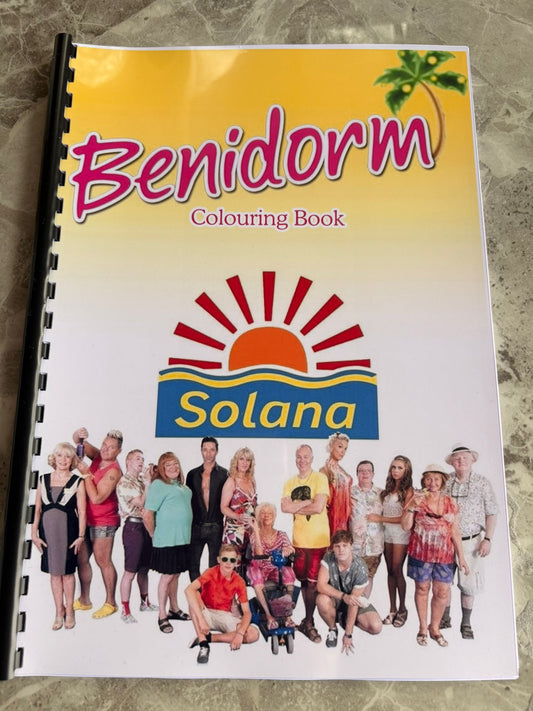 Benidorm Inspired Colouring Book