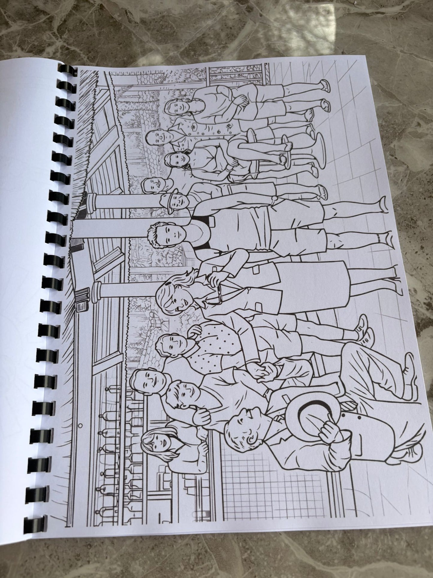 Benidorm Inspired Colouring Book