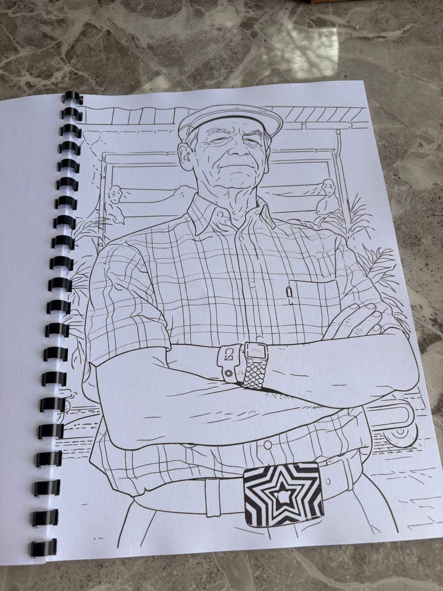 Benidorm Inspired Colouring Book
