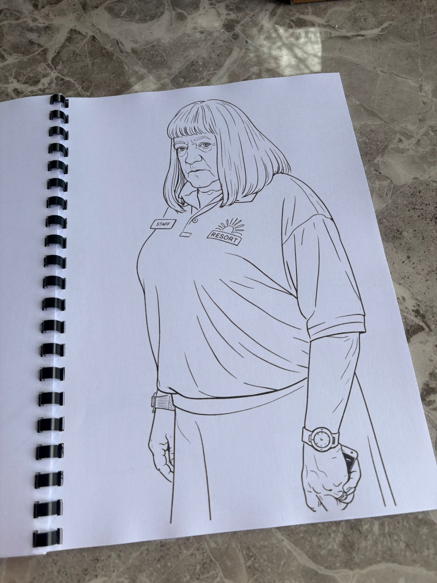 Benidorm Inspired Colouring Book