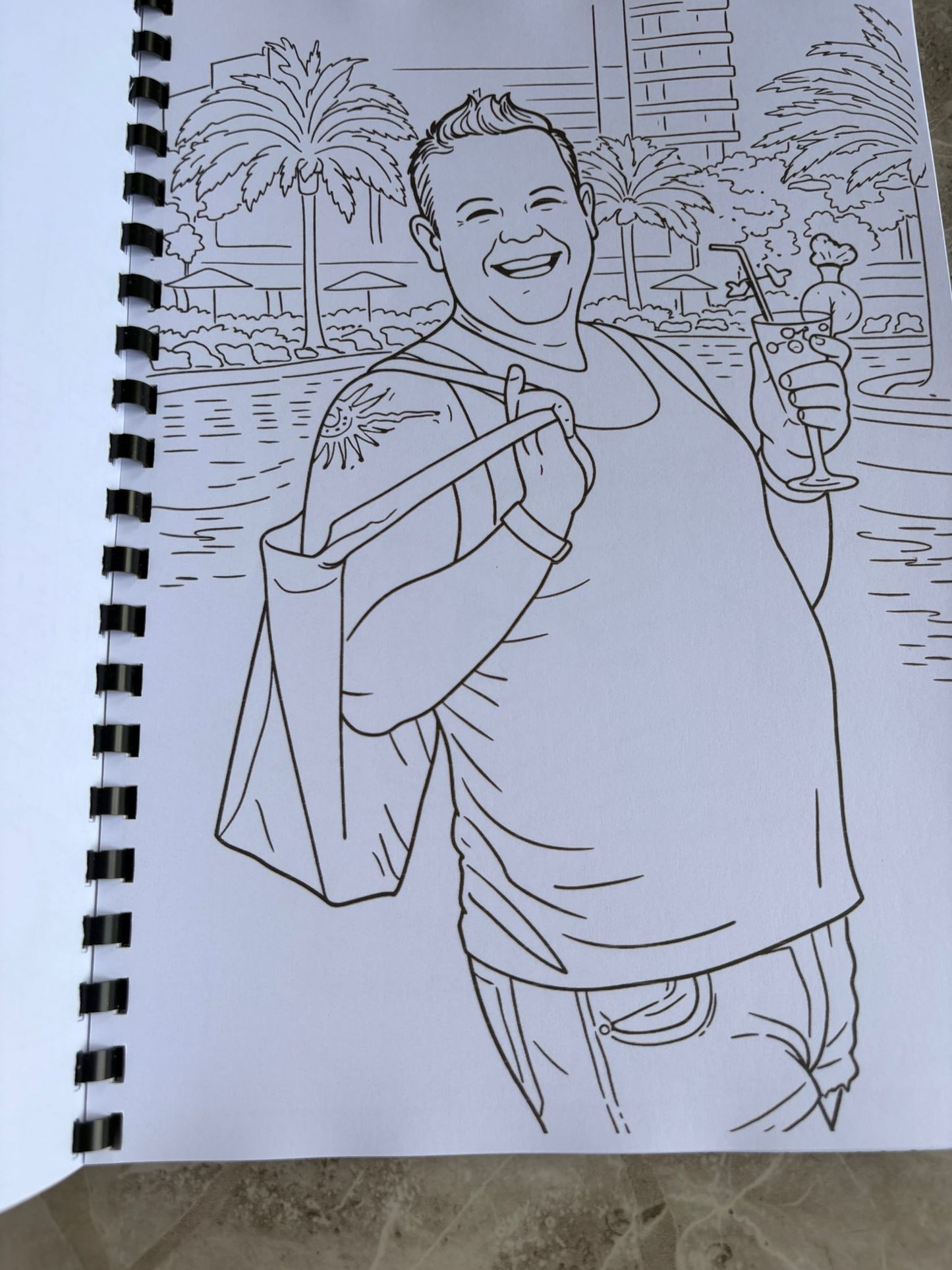 Benidorm Inspired Colouring Book