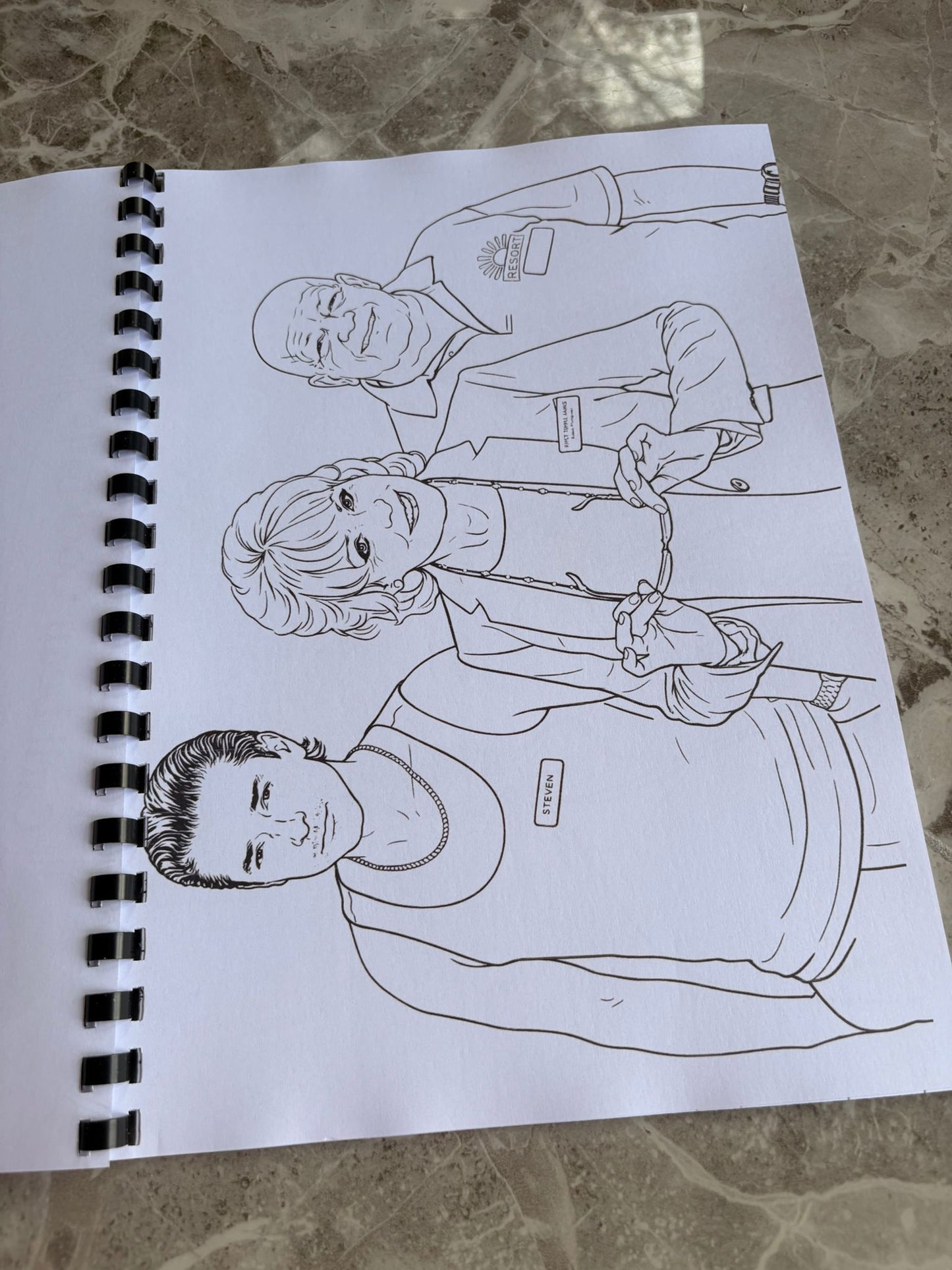 Benidorm Inspired Colouring Book