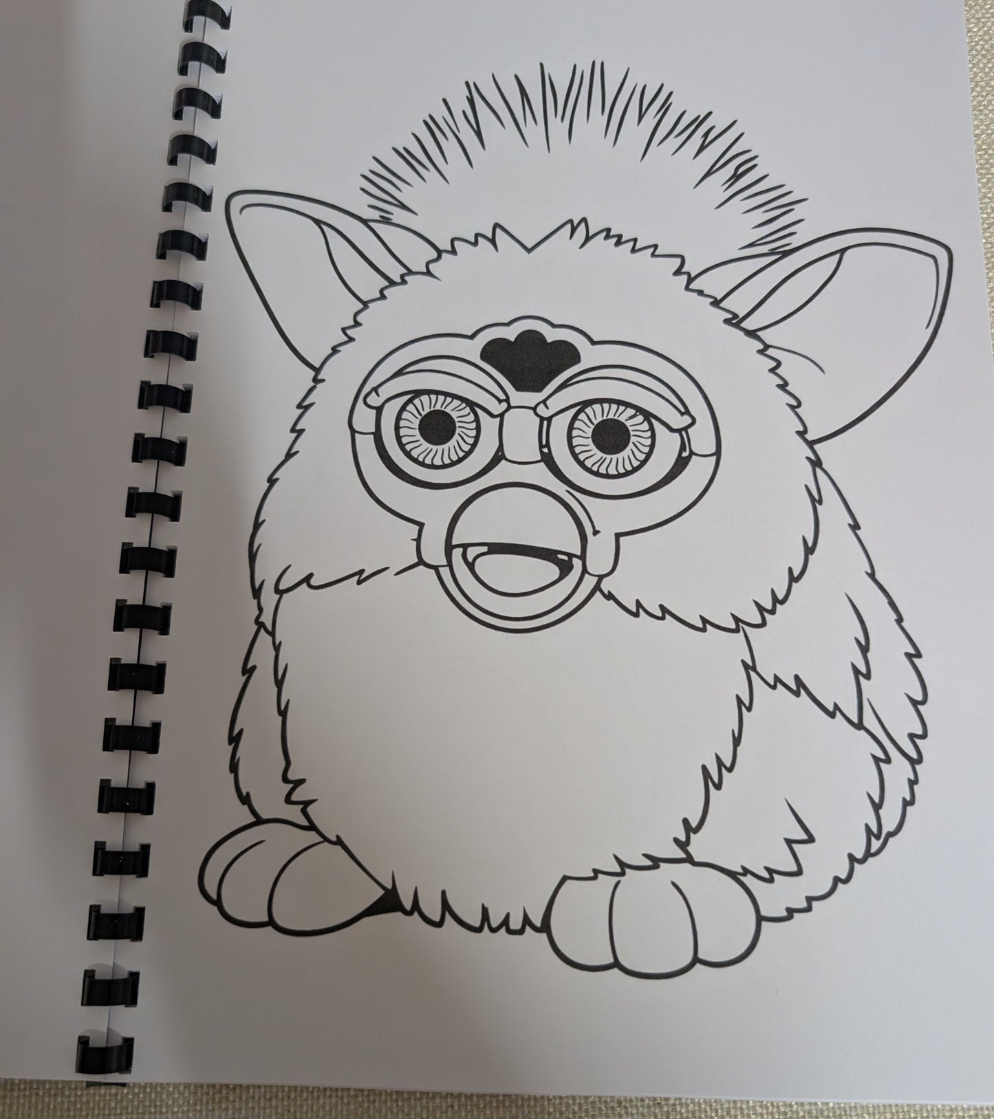 90s Nostalgia Colouring Book
