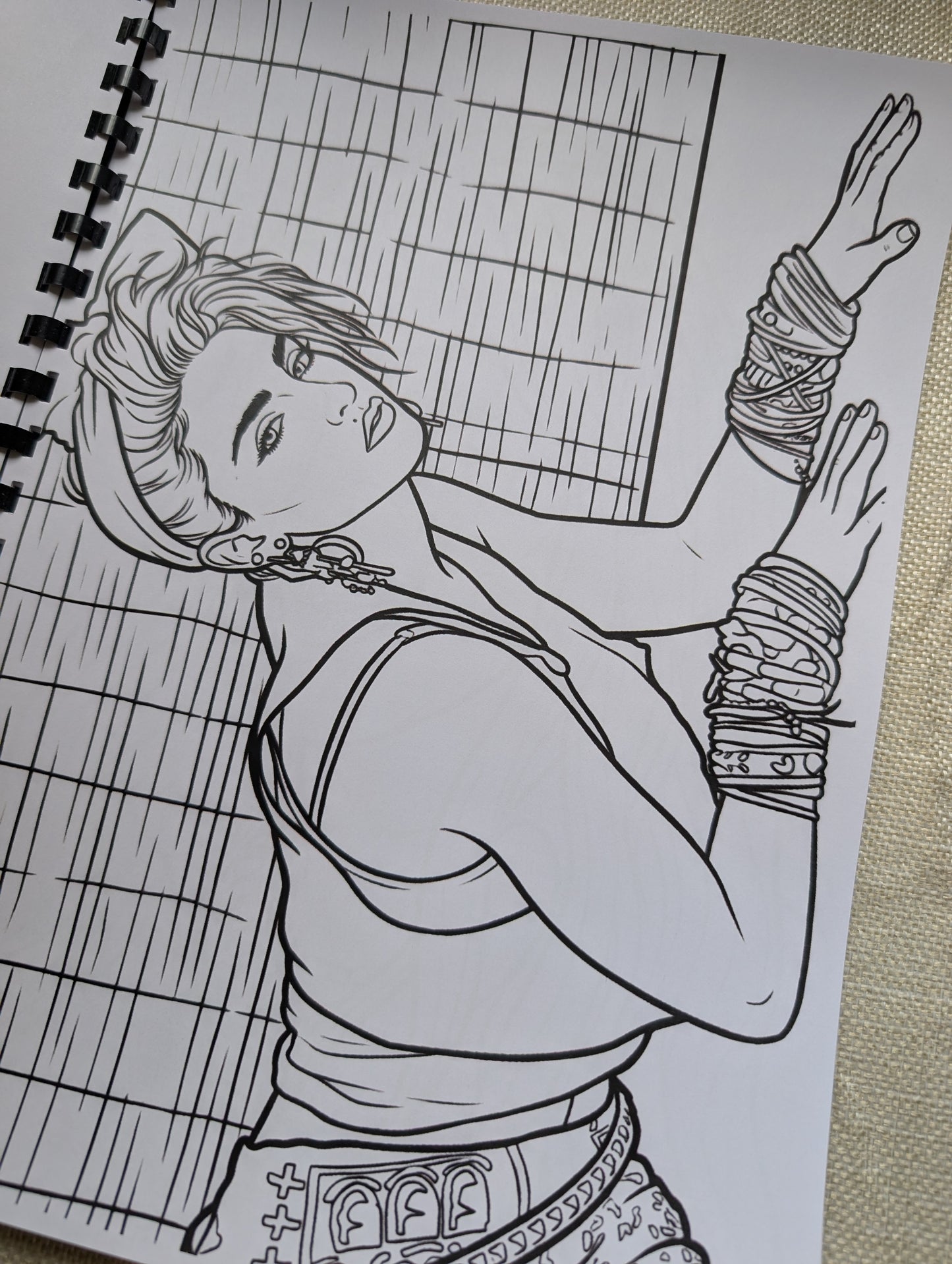 Madonna Colouring Book – Inspired Pop Icon Colouring Book | 20+ Pages Celebrating a Music Legend