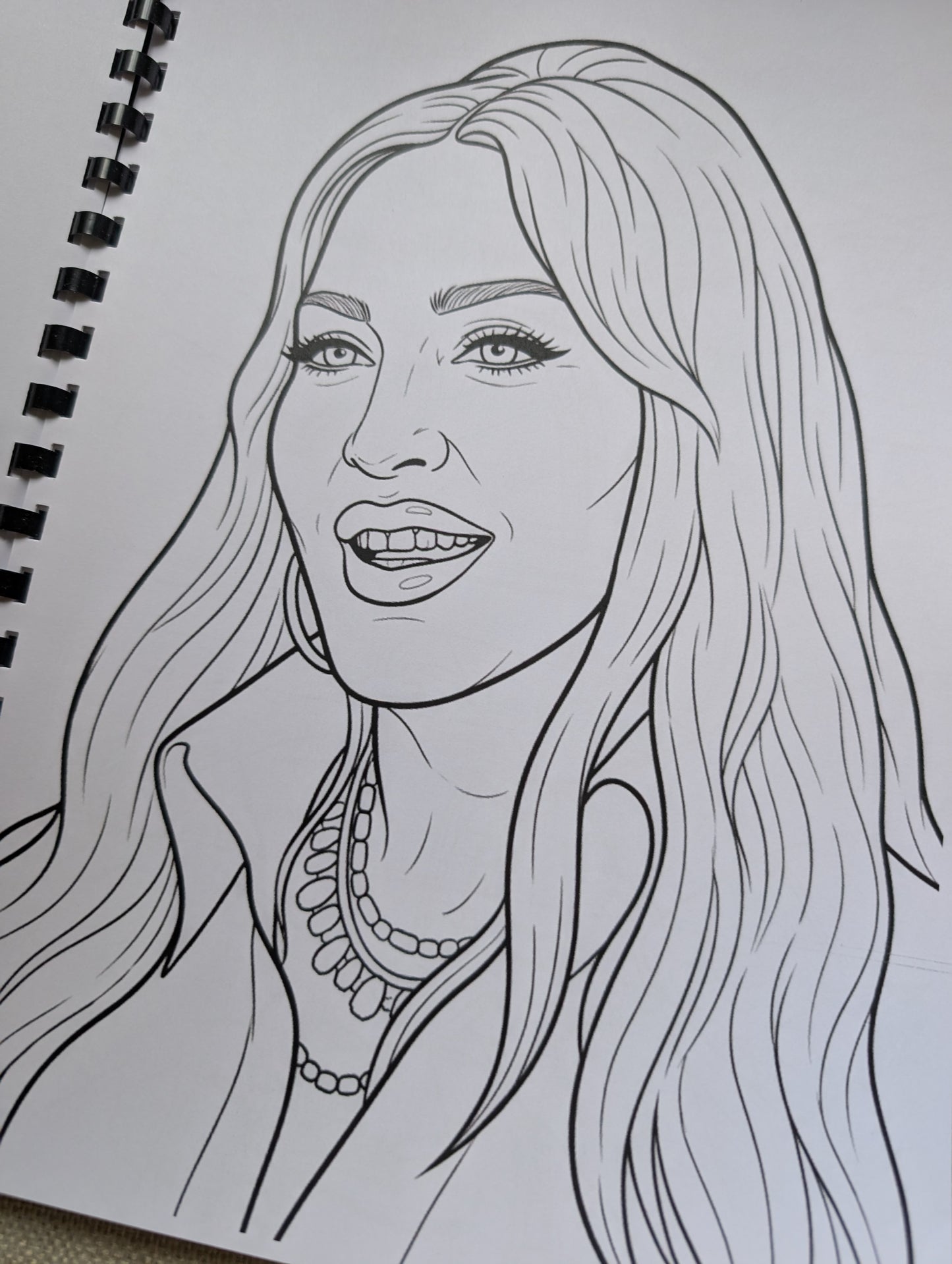 Madonna Colouring Book – Inspired Pop Icon Colouring Book | 20+ Pages Celebrating a Music Legend