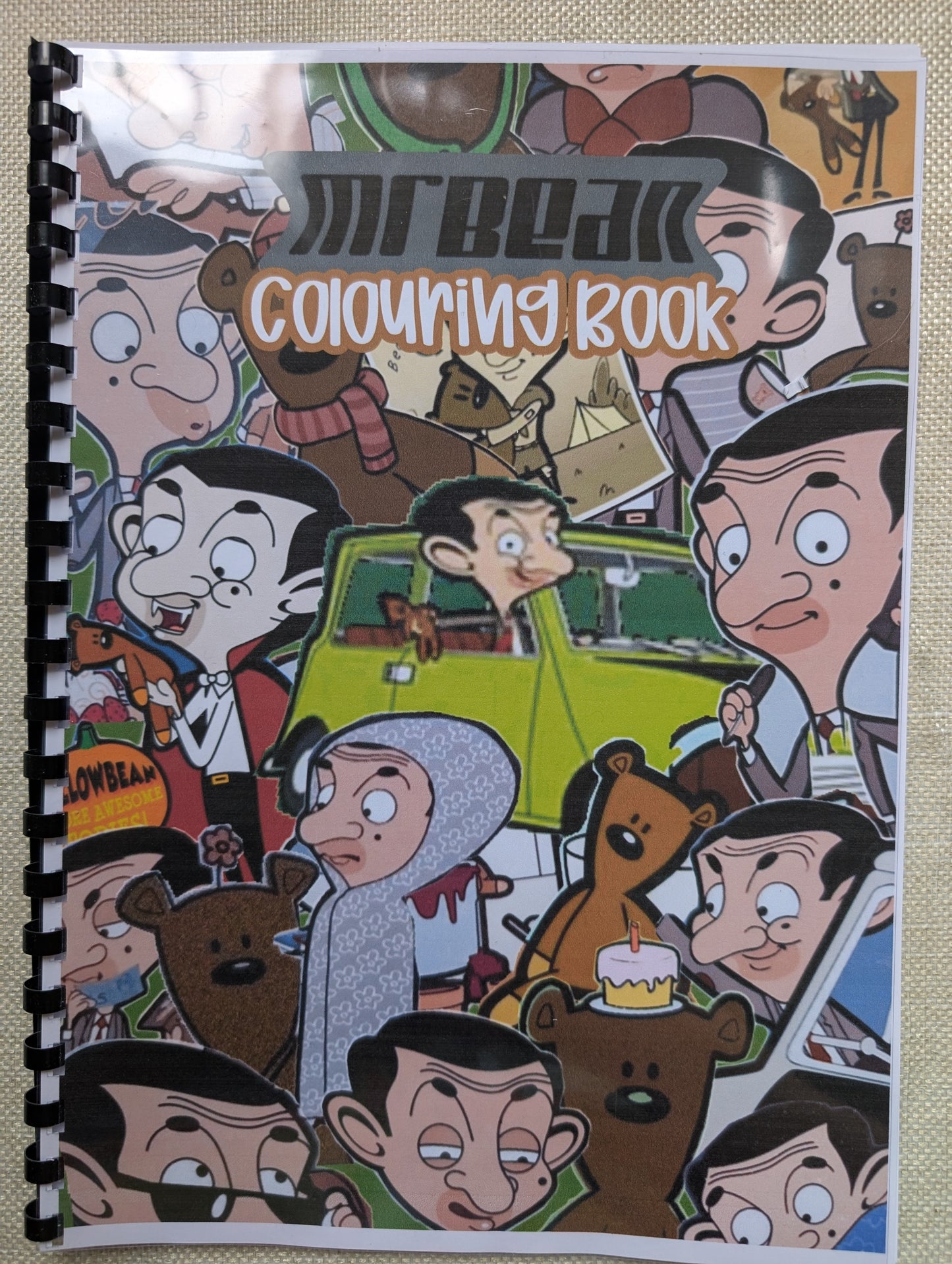 Mr Bean: The Animated Series Colouring Book – Inspired Cartoon Colouring Book | 20+ Fun-Filled Colouring Pages