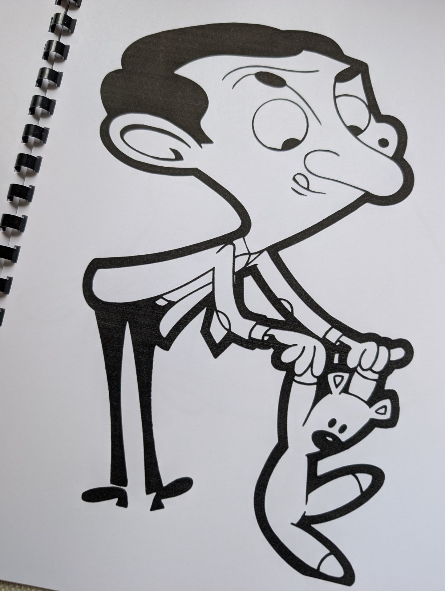 Mr Bean: The Animated Series Colouring Book – Inspired Cartoon Colouring Book | 20+ Fun-Filled Colouring Pages