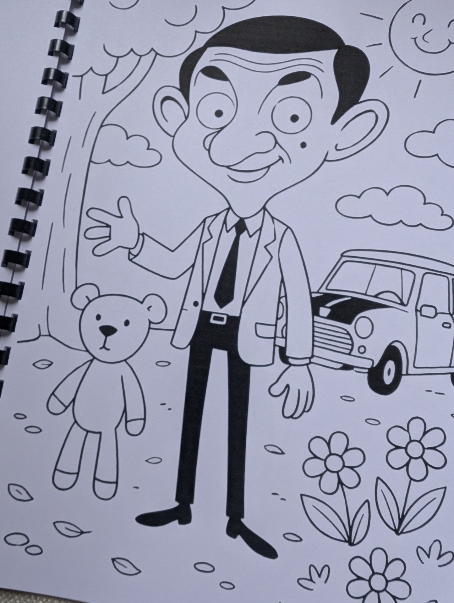 Mr Bean: The Animated Series Colouring Book – Inspired Cartoon Colouring Book | 20+ Fun-Filled Colouring Pages