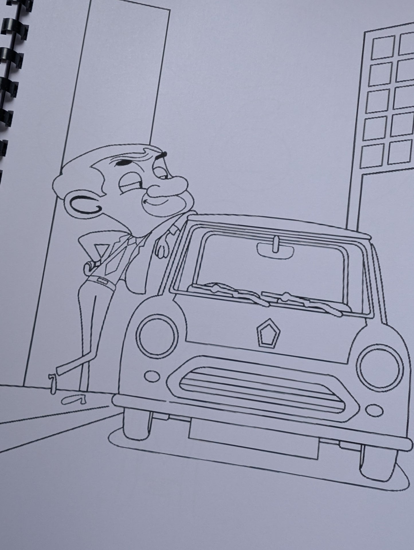 Mr Bean: The Animated Series Colouring Book – Inspired Cartoon Colouring Book | 20+ Fun-Filled Colouring Pages