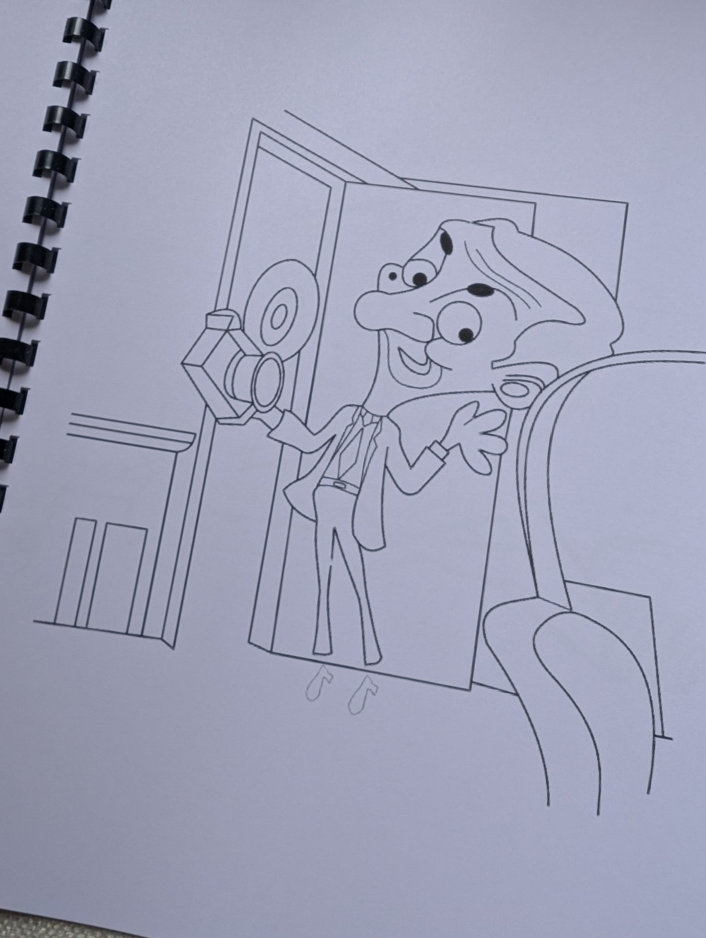 Mr Bean: The Animated Series Colouring Book – Inspired Cartoon Colouring Book | 20+ Fun-Filled Colouring Pages