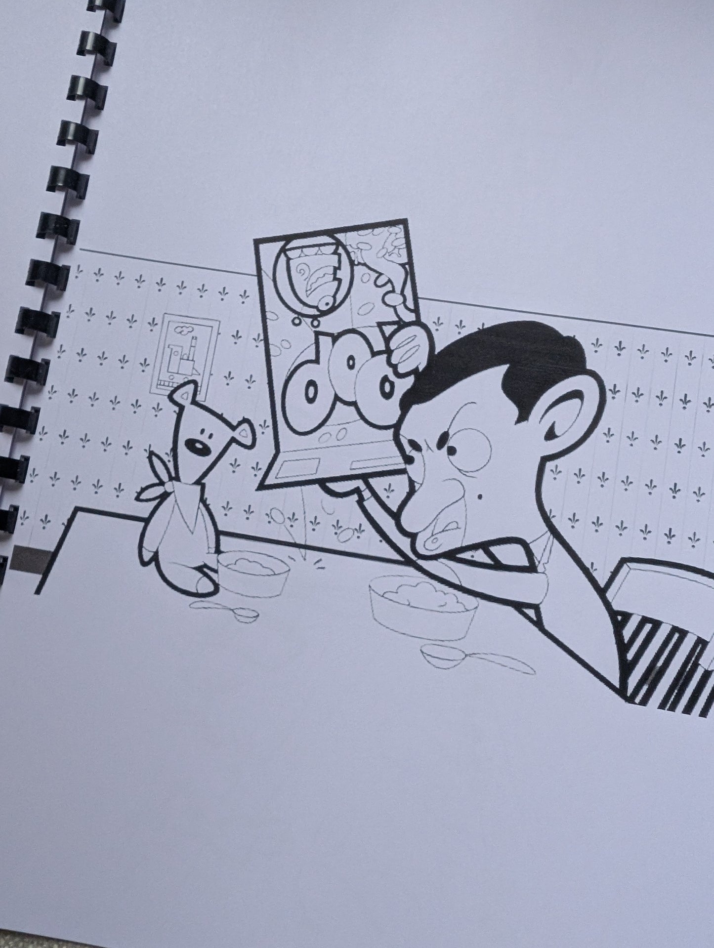 Mr Bean: The Animated Series Colouring Book – Inspired Cartoon Colouring Book | 20+ Fun-Filled Colouring Pages