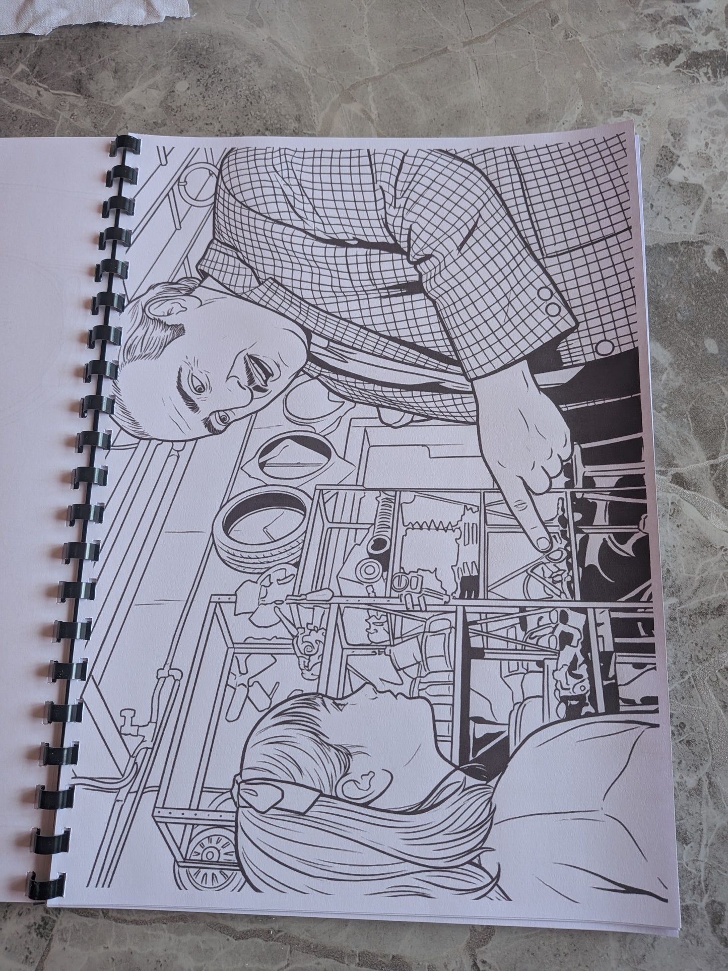 Matilda Magic School Girl Inspired Colouring Book | A4 Movie Activity Book